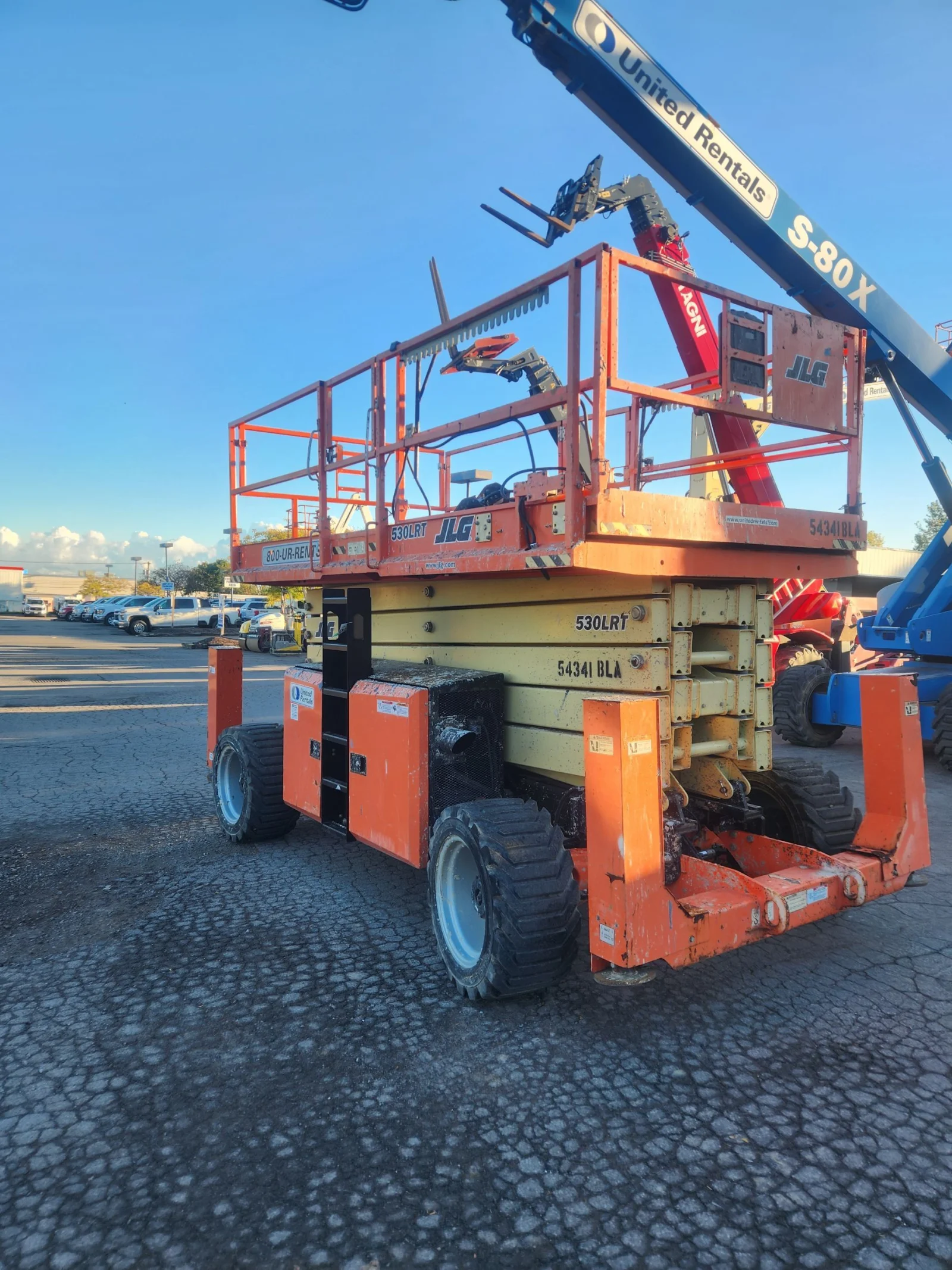 2017 JLG 530LRT Rough Terrain
