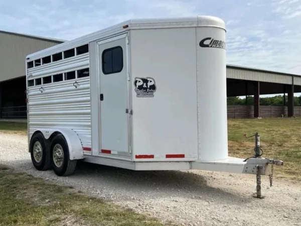 2013 Cimarron model Cimarron 3 Horse Bumper Pull