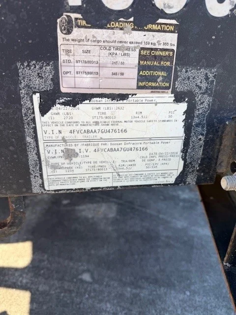 2016 IR Doosan C185 T4F