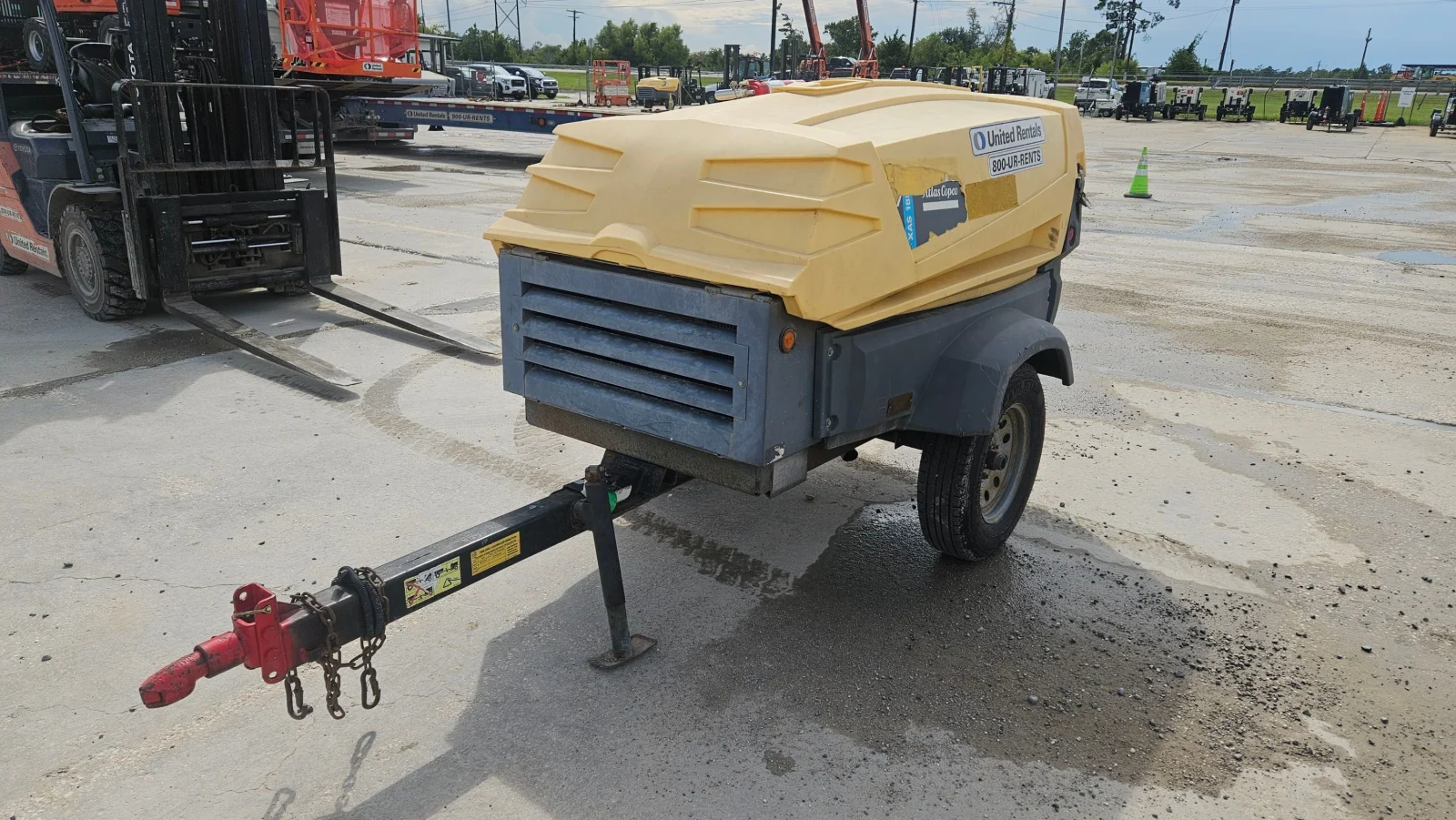 2018 Atlas Copco XAS185KD7 T4F