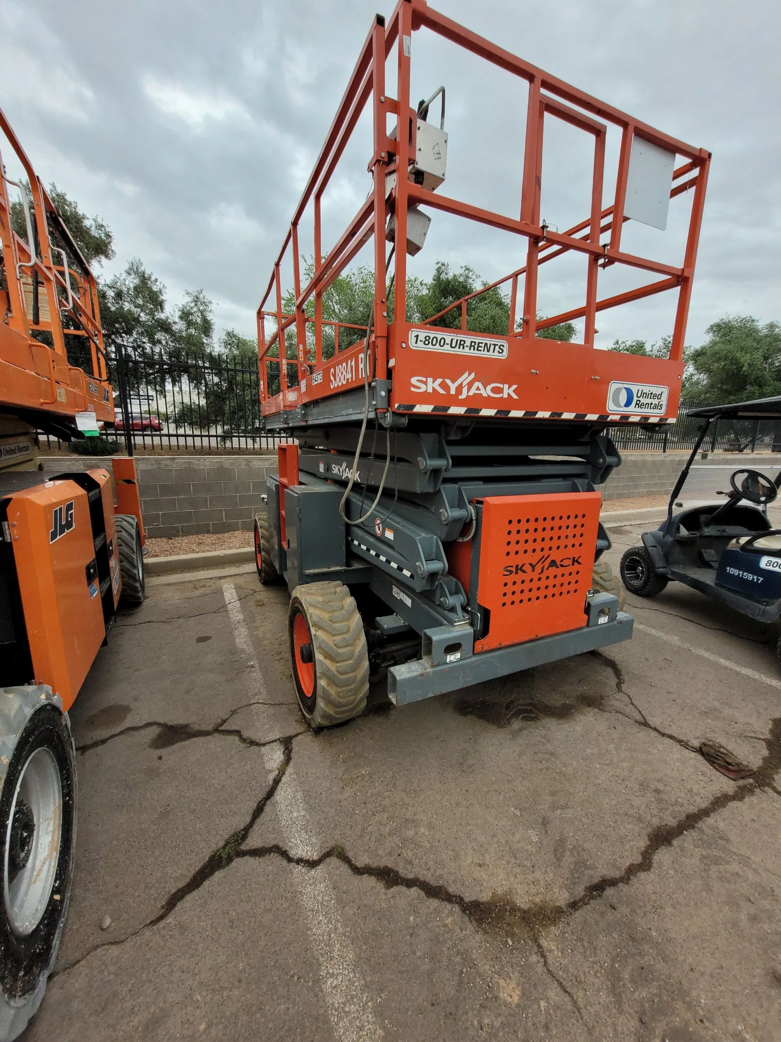 2017 Skyjack SJ8841RT Rough Terrain