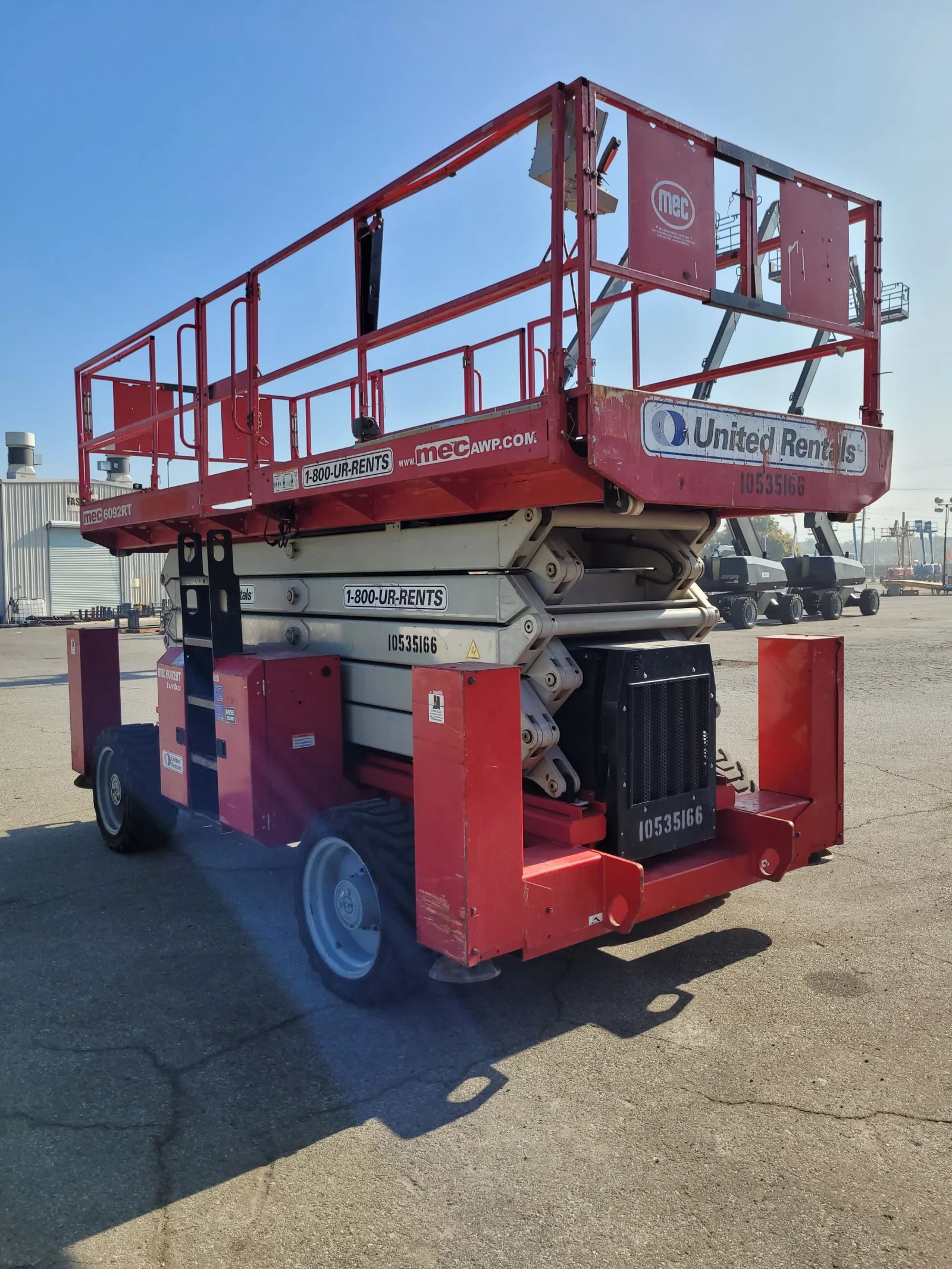 2016 MEC 6092RT Rough Terrain