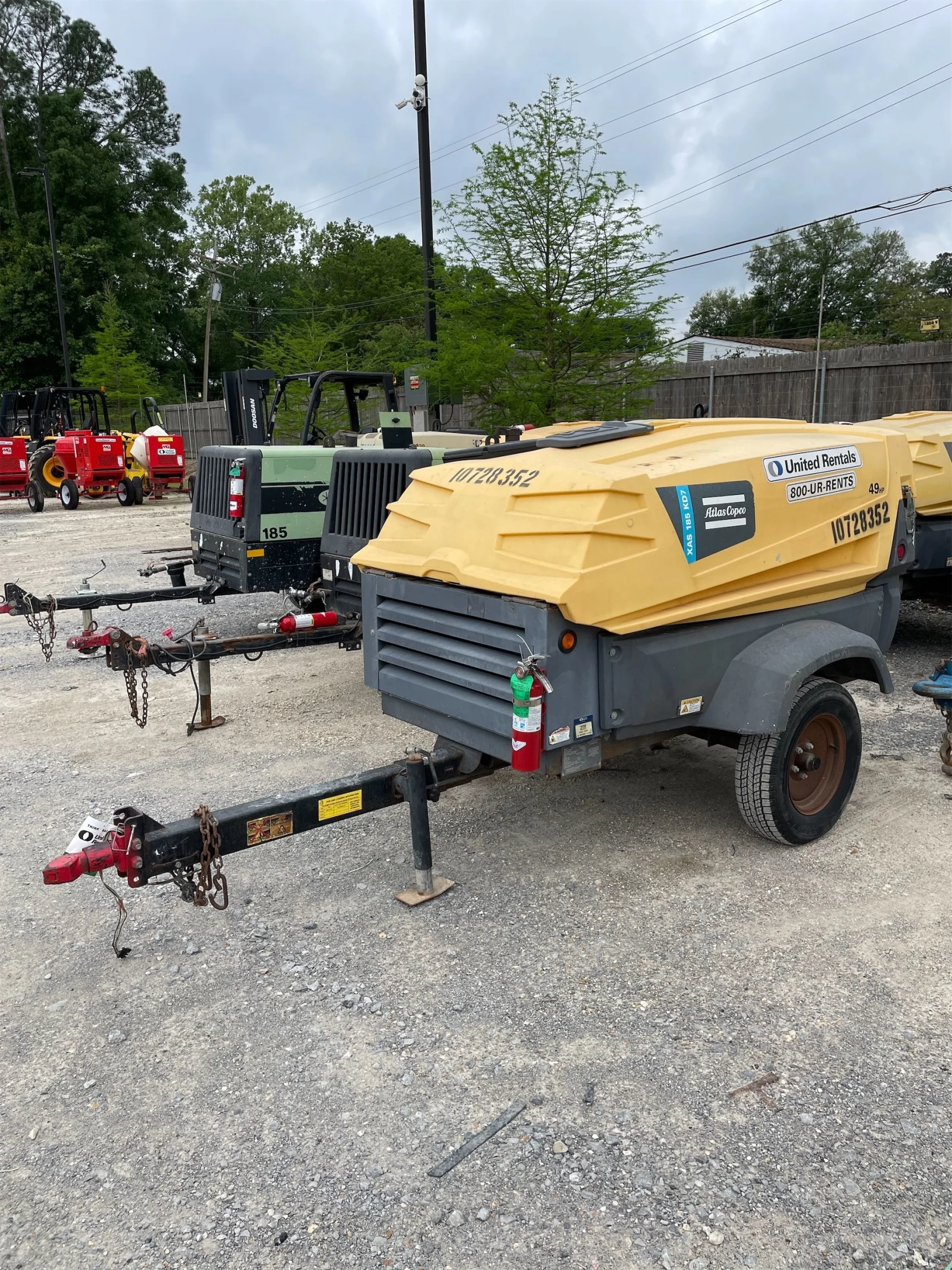 2018 Atlas Copco XAS185KD7 T4F