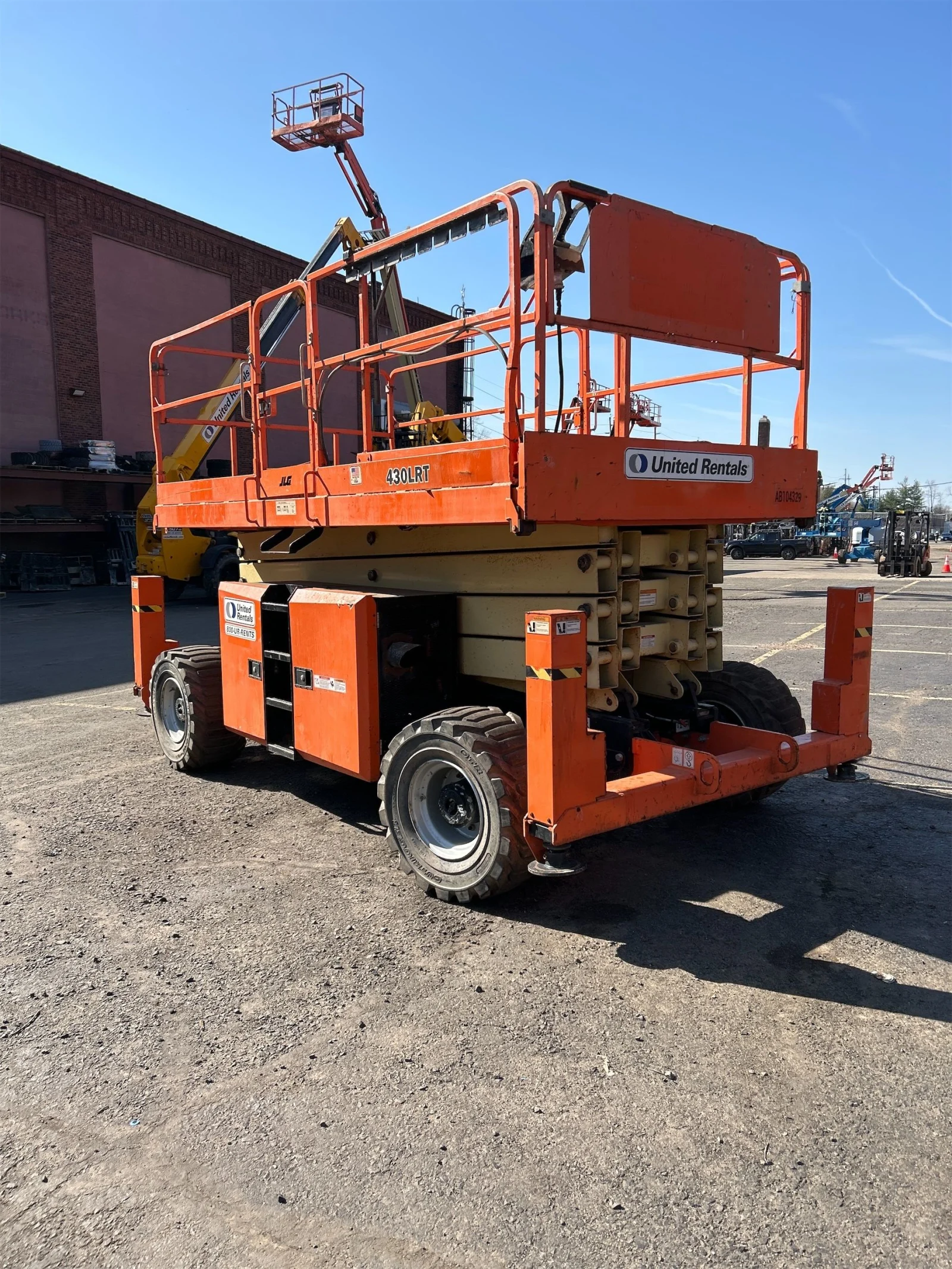 2017 JLG 430LRT Rough Terrain