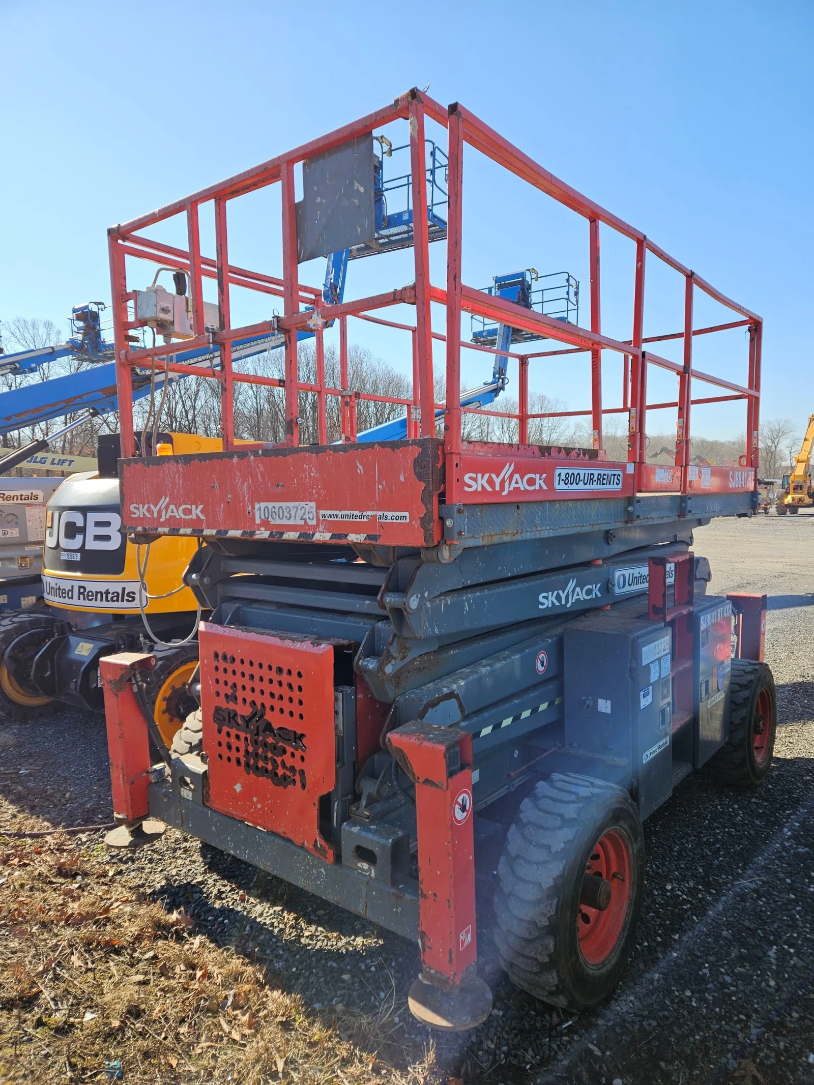 2017 Skyjack SJ8841RT Rough Terrain