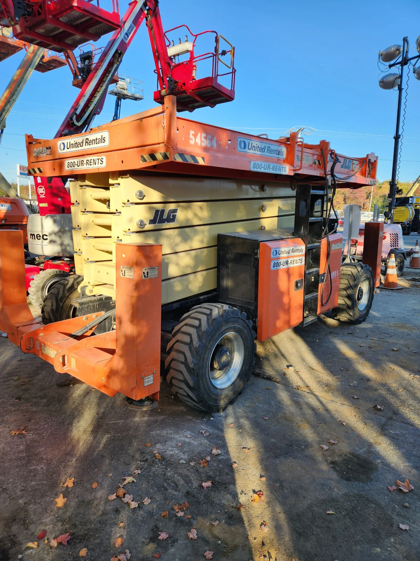 2017 JLG 530LRT Rough Terrain