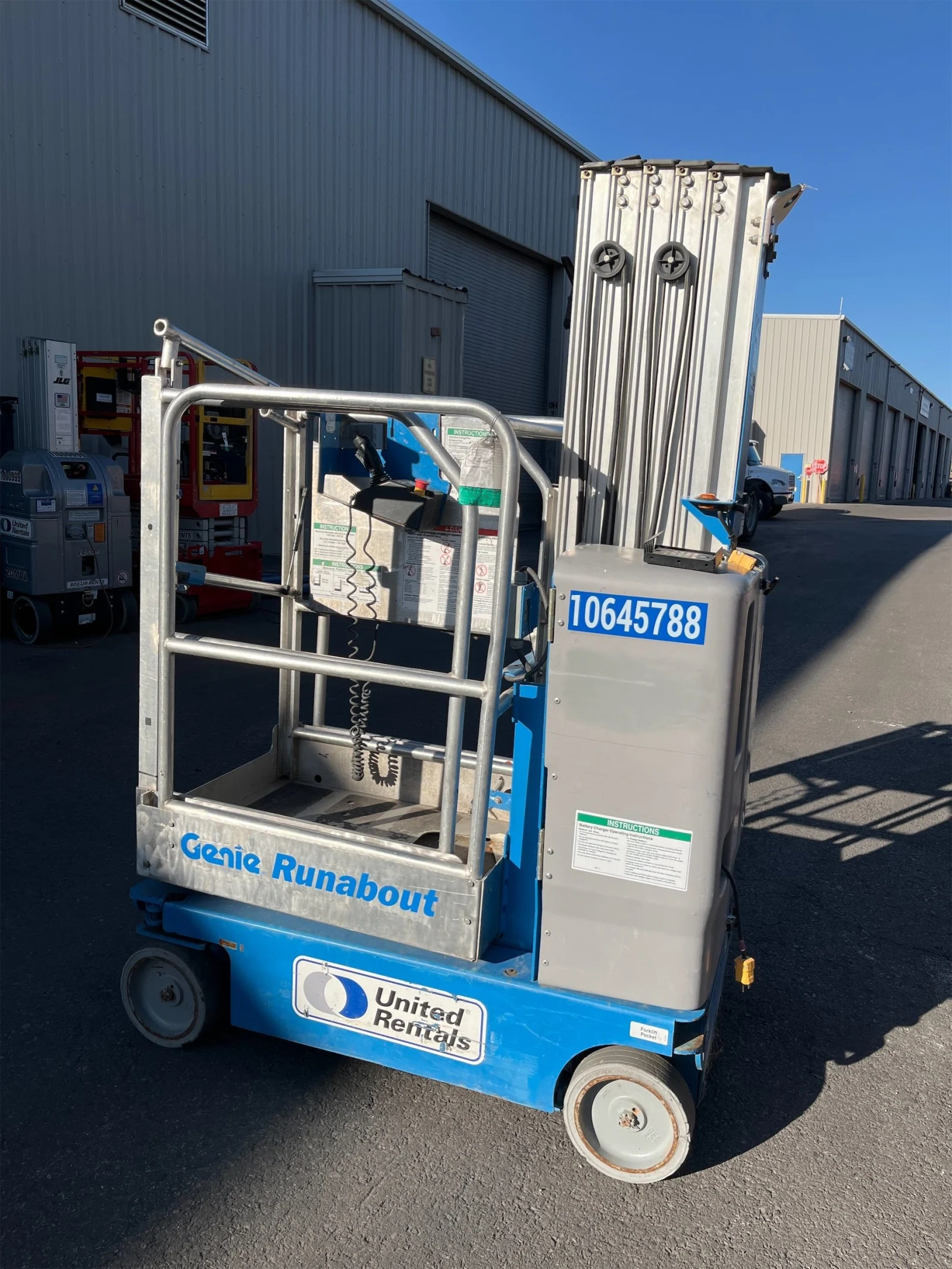 2017 Genie GR-20 Self-Propelled One-Person