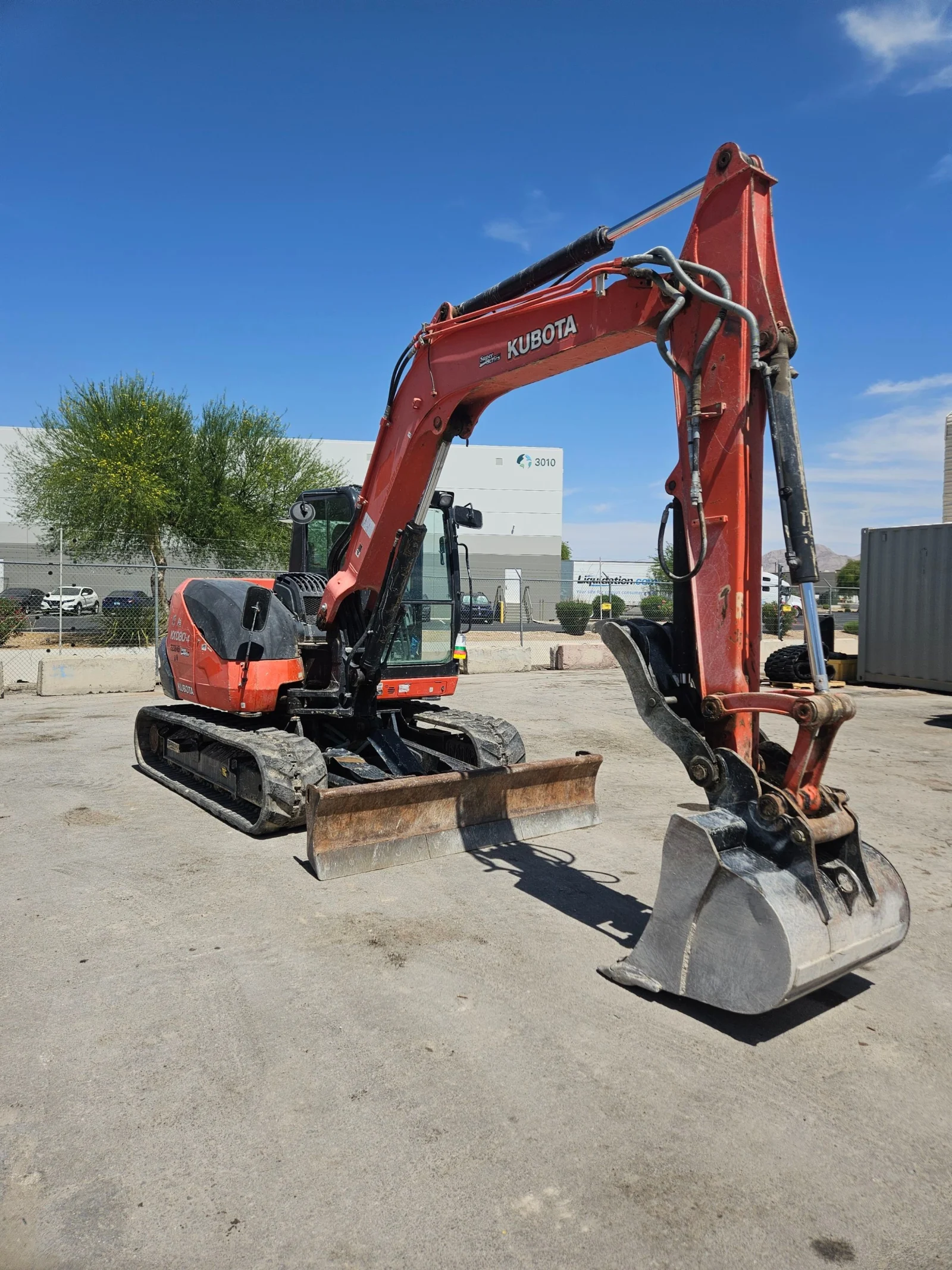 2019 Kubota KX080-4SR3A