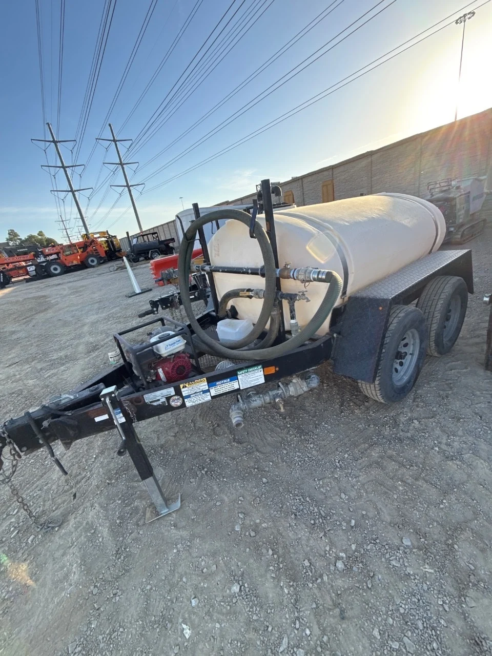 2019 Wylie EXP-500L-S (Water Trailer 500 Gal)
