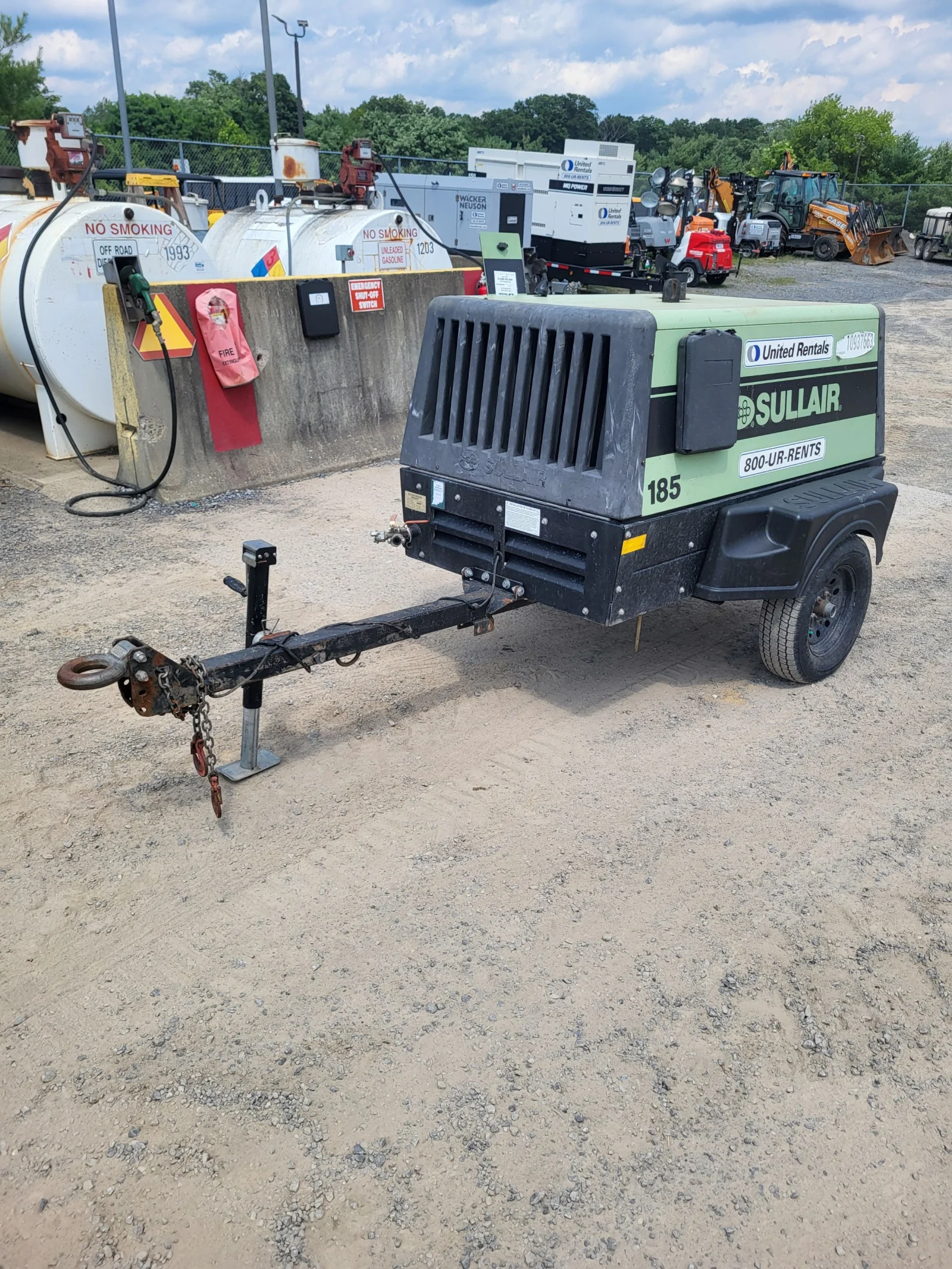 2019 Sullair 185DPQ-KU-T3