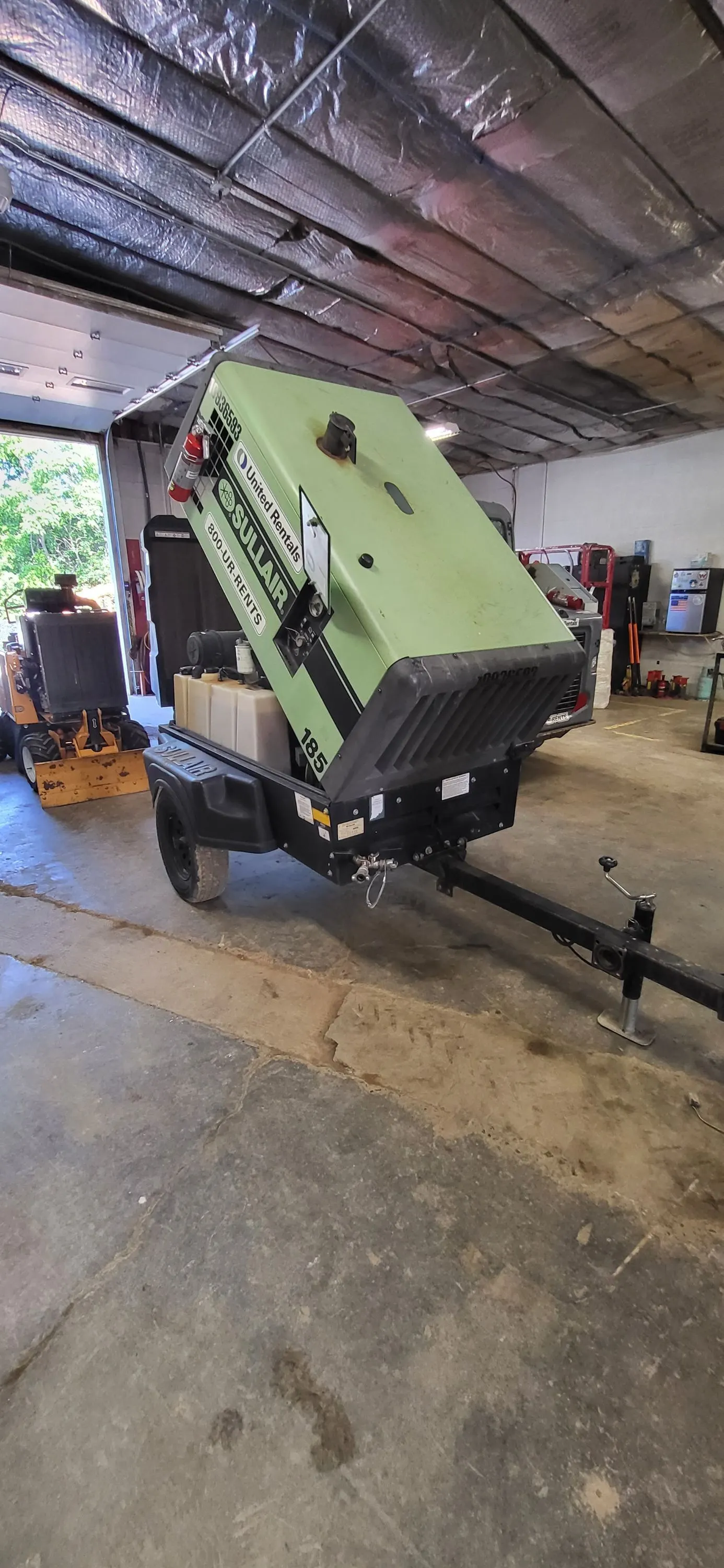 2019 Sullair 185DPQ-KU-T3