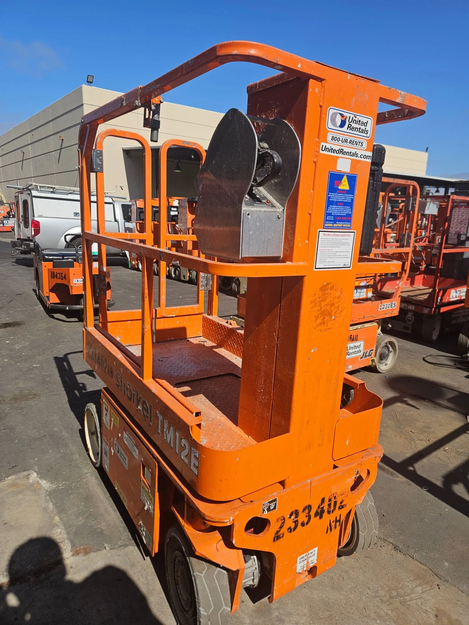 2019 Snorkel TM12E Self-Propelled One-Person
