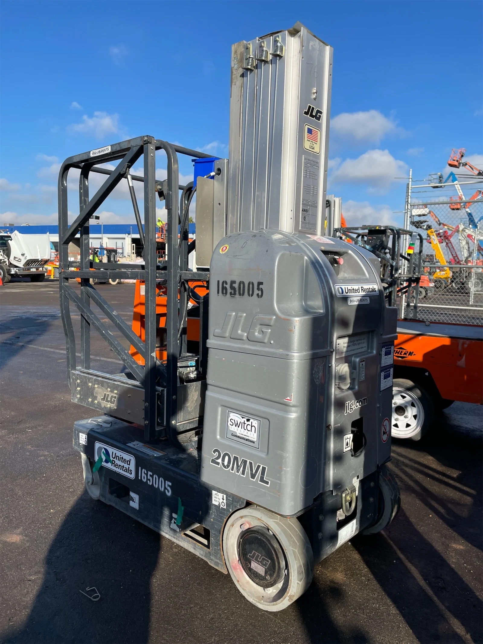 2016 JLG 20MVL Self-Propelled One-Person