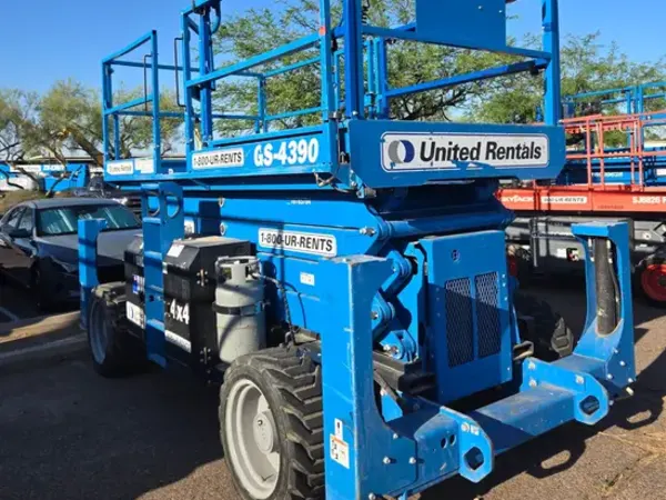 2018 Genie GS-4390 RT Rough Terrain