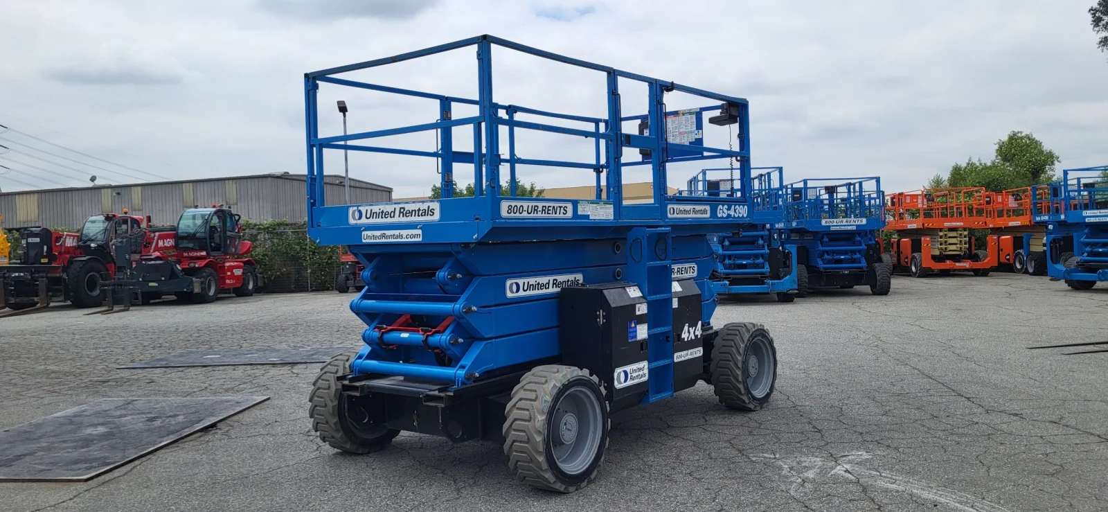 2019 Genie GS-4390 RT Rough Terrain