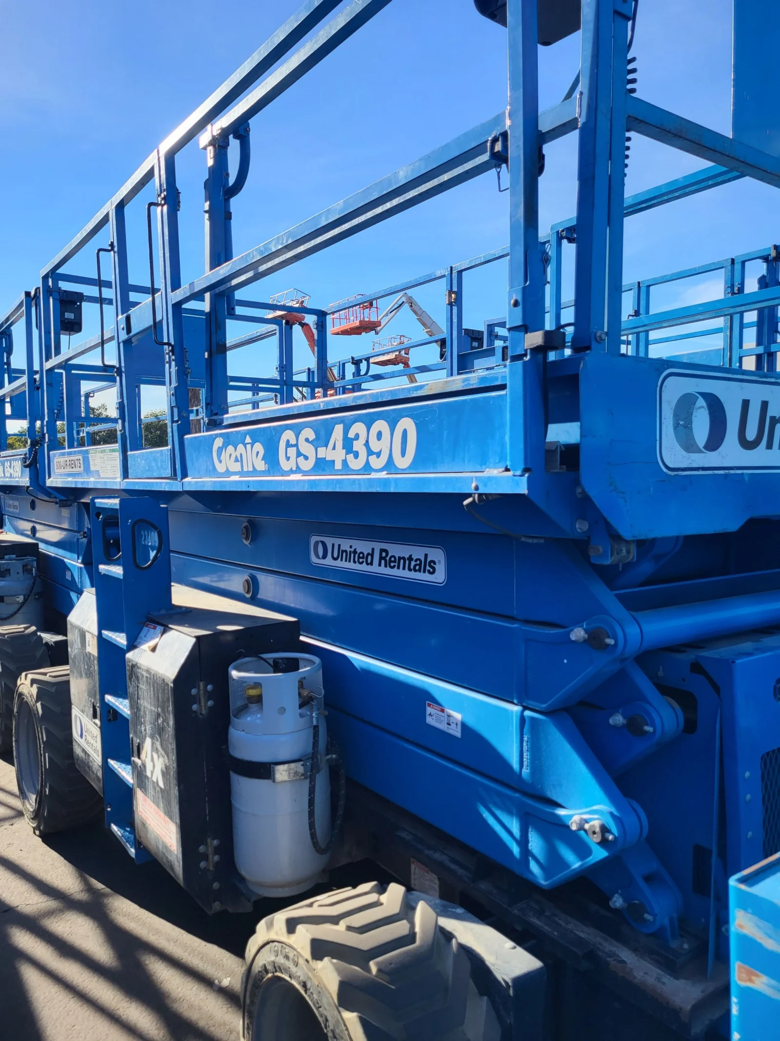 2019 Genie GS-4390 RT Rough Terrain
