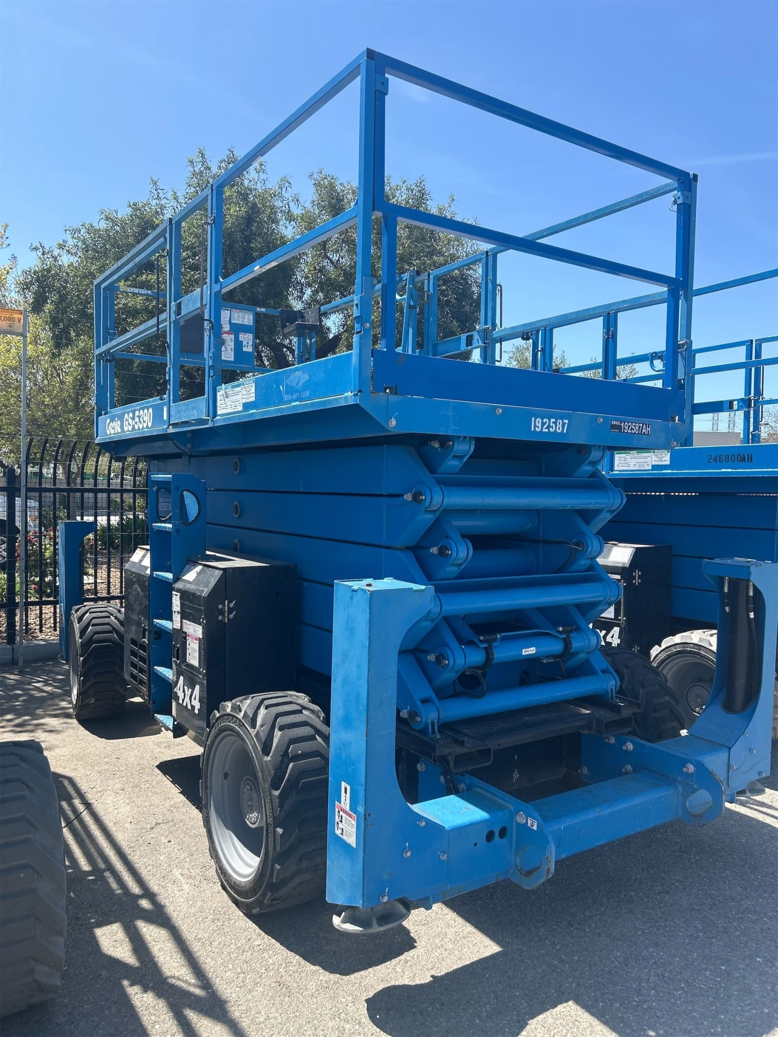 2017 Genie GS-5390 RT Rough Terrain