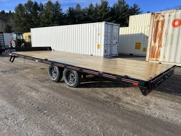 2024 Diamond C 8.5×22 7K Deckover Trailer w/Slide-In Ramps