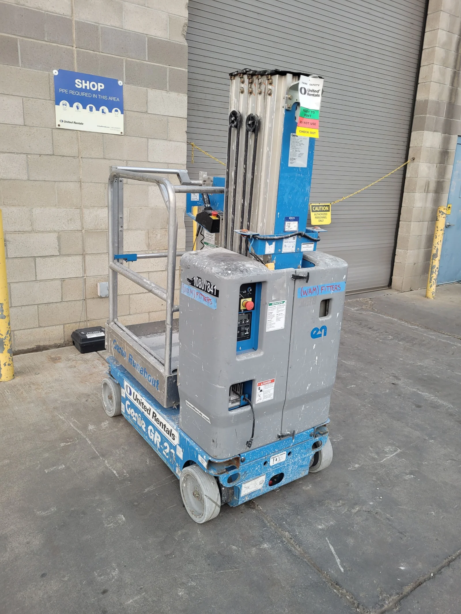 2018 Genie GR-20 Self-Propelled One-Person