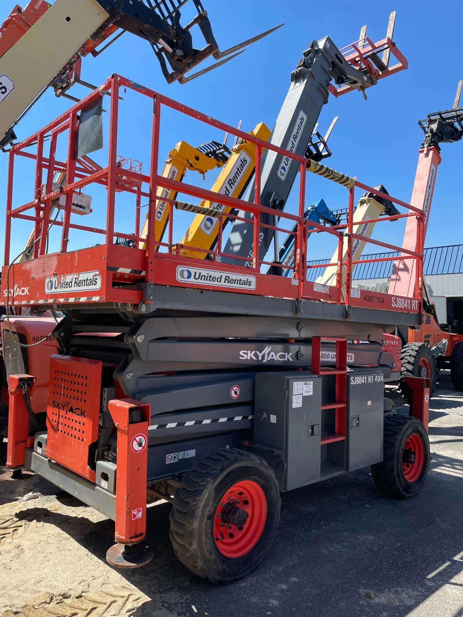 2017 Skyjack SJ8841RT-Rough-Terrain