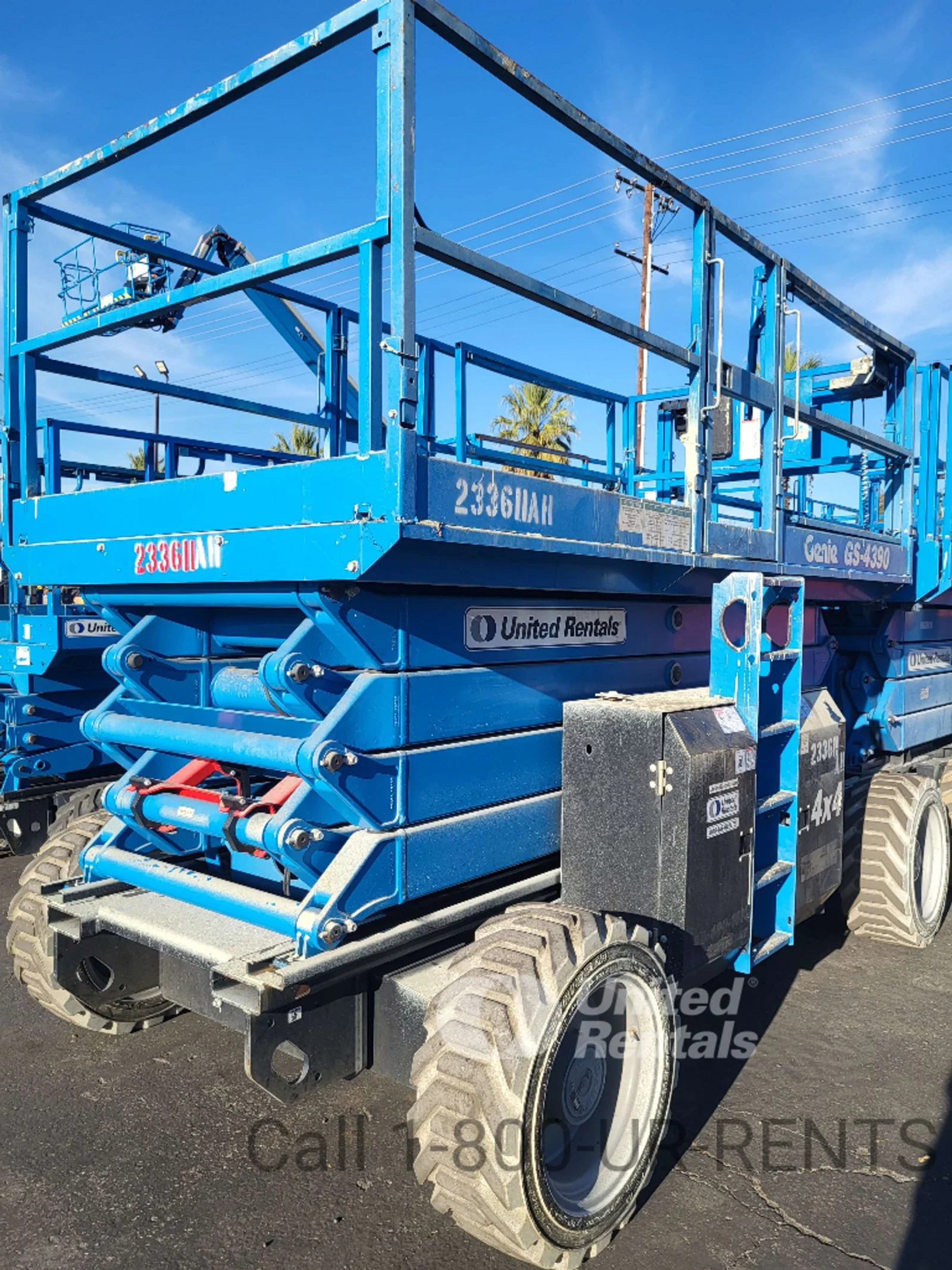 2019 Genie GS-4390 RT Rough Terrain