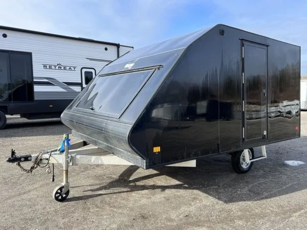 2021 Mission Trailers 101×12 Aluminum 2-Place Crossover/Hybrid w/Blackout PKG