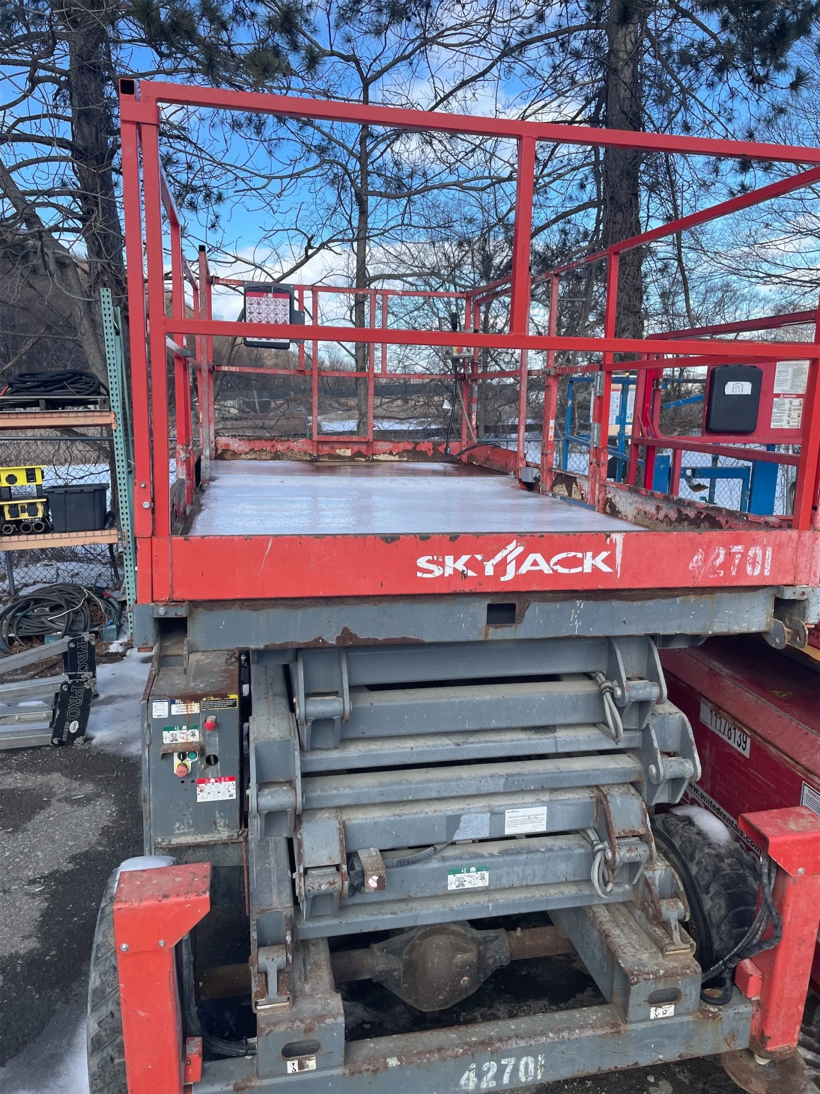 2017 Skyjack SJ8841RT Rough Terrain