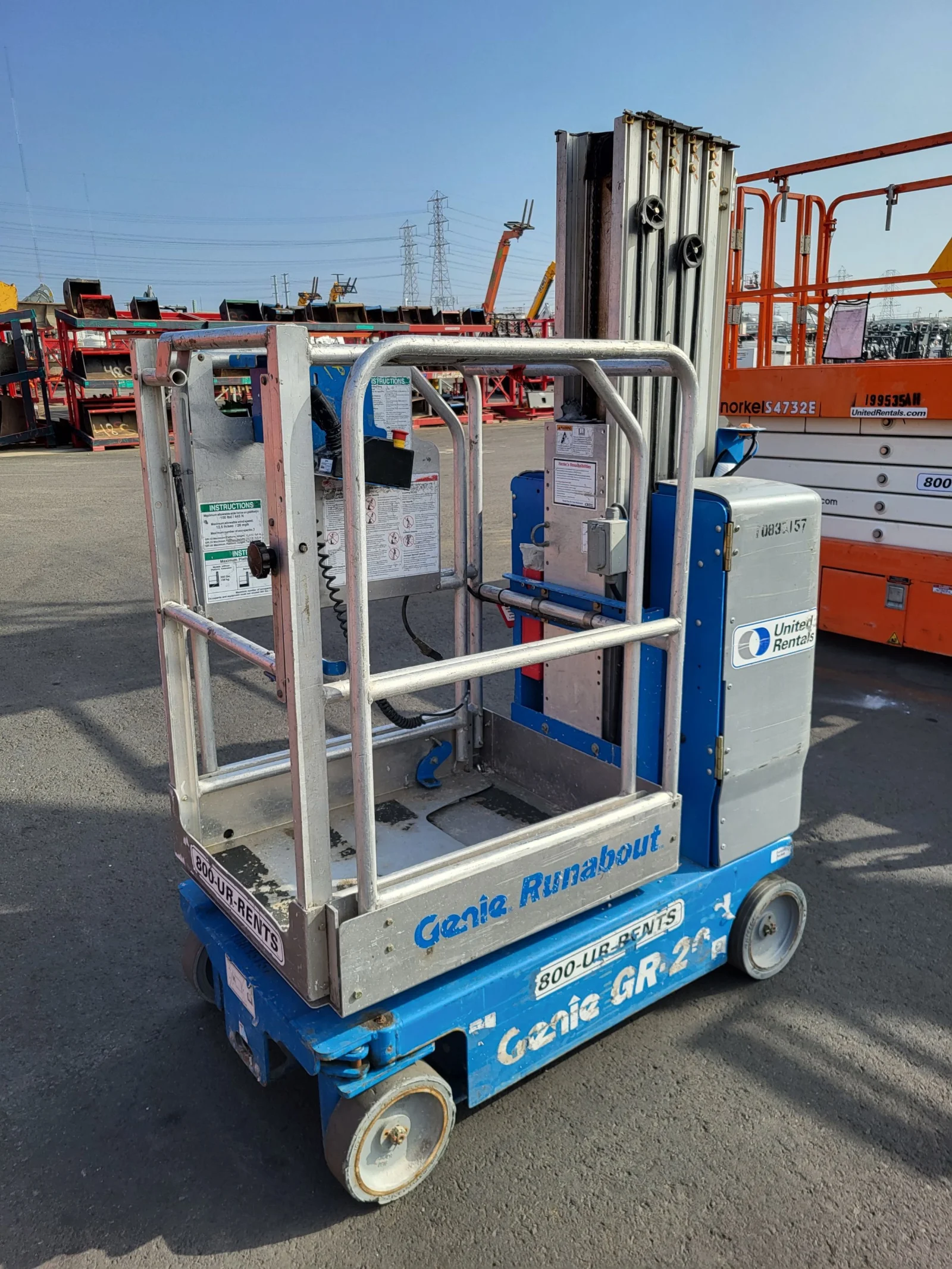 2018 Genie GR-20 Self-Propelled One-Person