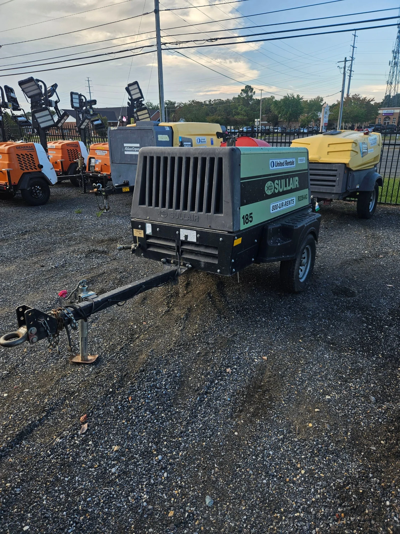2019 Sullair 185DPQ-KU-T3