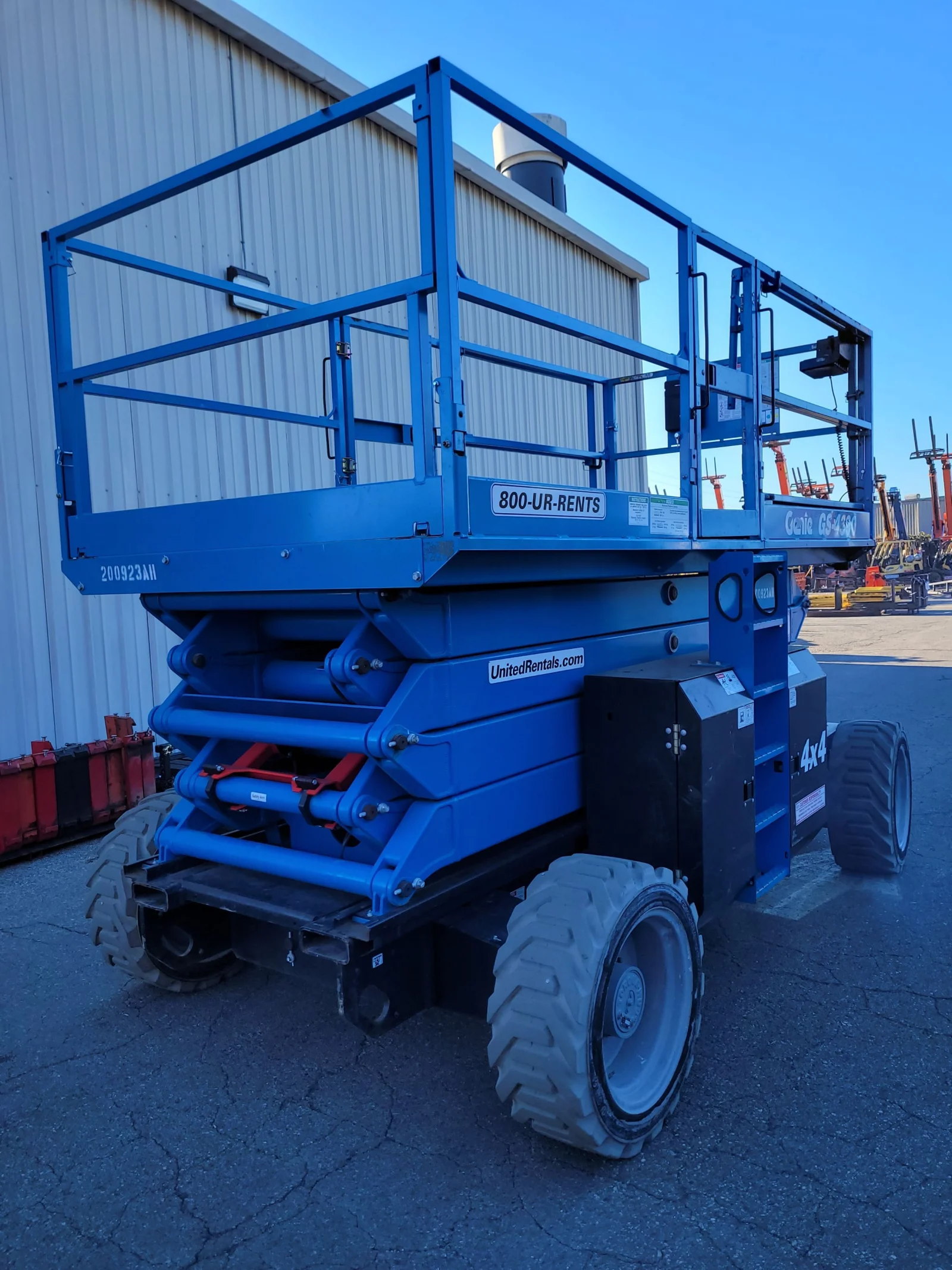 2017 Genie GS-4390 RT Rough Terrain