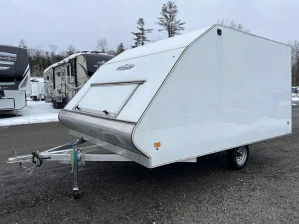 High Country Trailers 101×12 Aluminum 2-Place Hybrid w/Track Mats