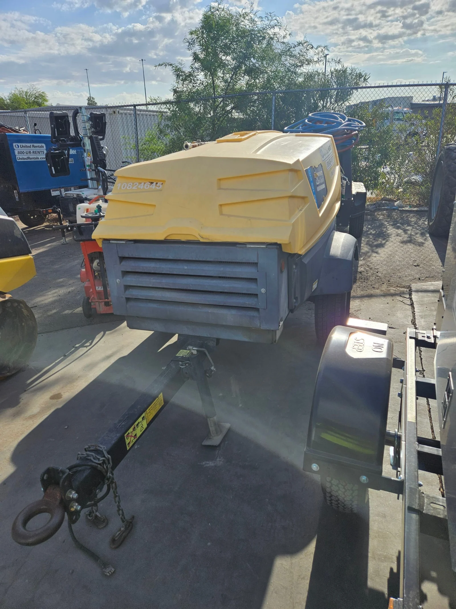 2018 Atlas Copco XAS185KD7 T4F