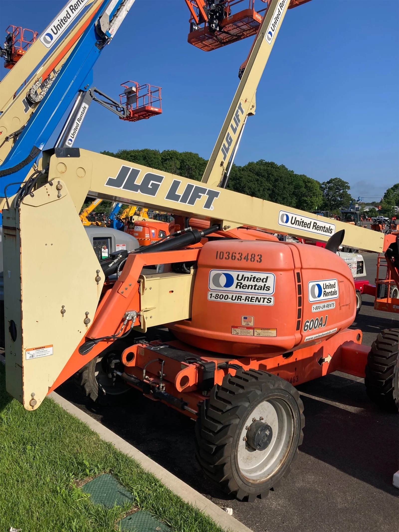 2015 JLG 600AJ Articulating