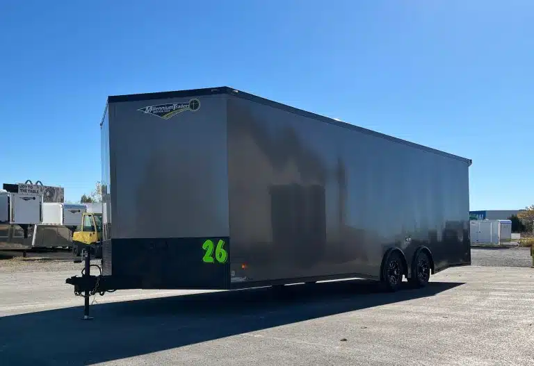 Enclosed Car Hauler 2025 26ft. Blaze w/Finished Interior & Black-Out Package 0103
