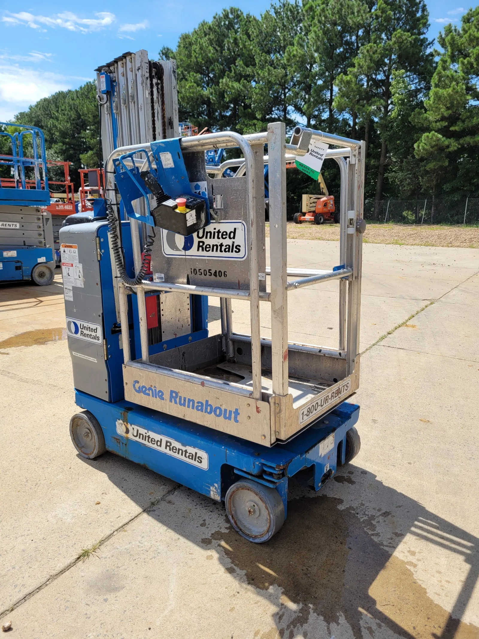 2016 Genie GR-20 Self-Propelled One-Person