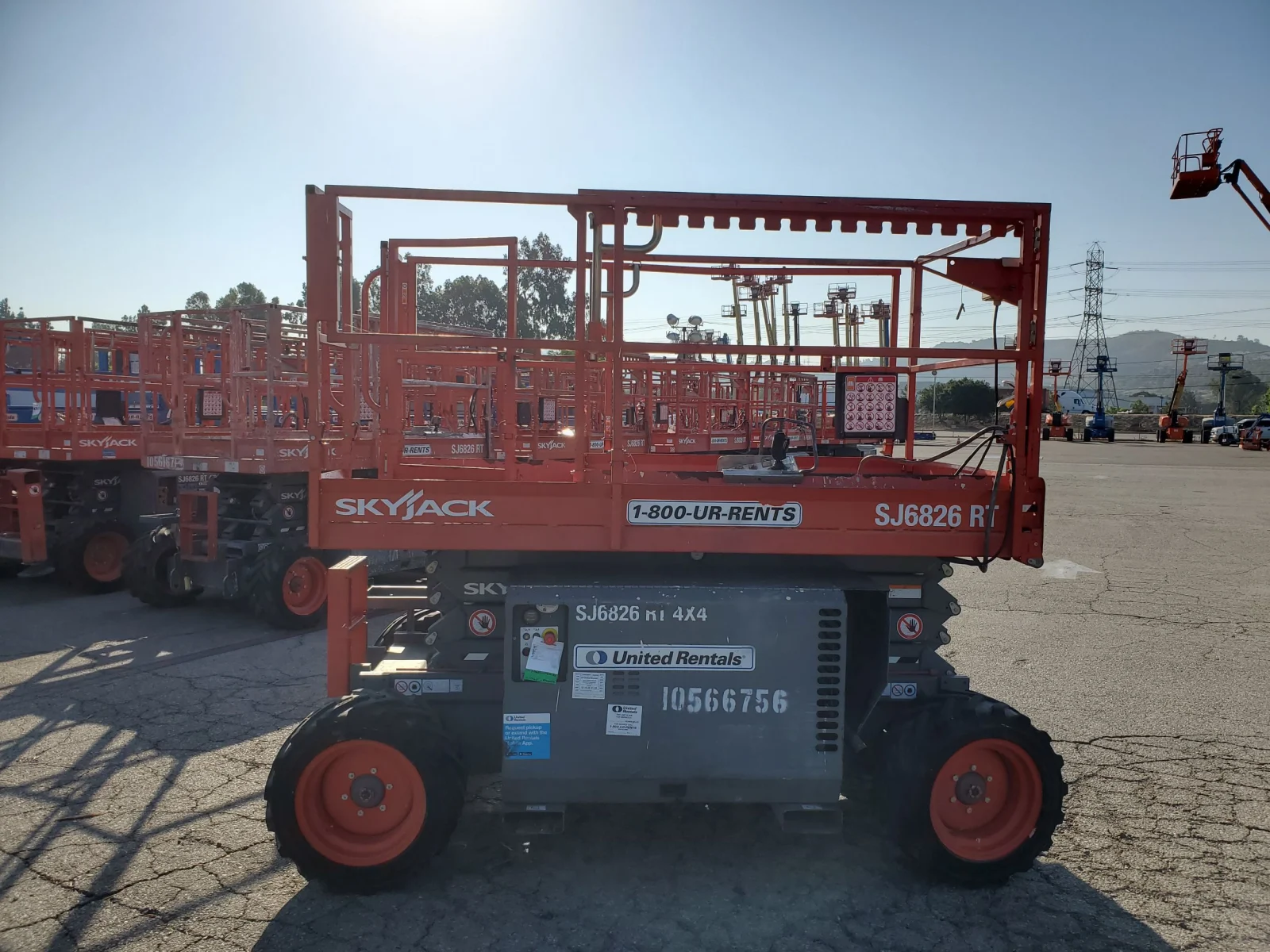 2017 Skyjack SJ6826RT-Rough-Terrain