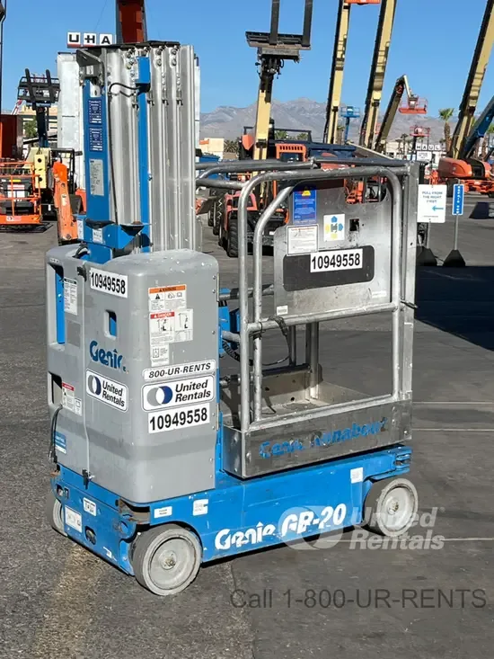 2019 Genie GR-20 Self-Propelled One-Person