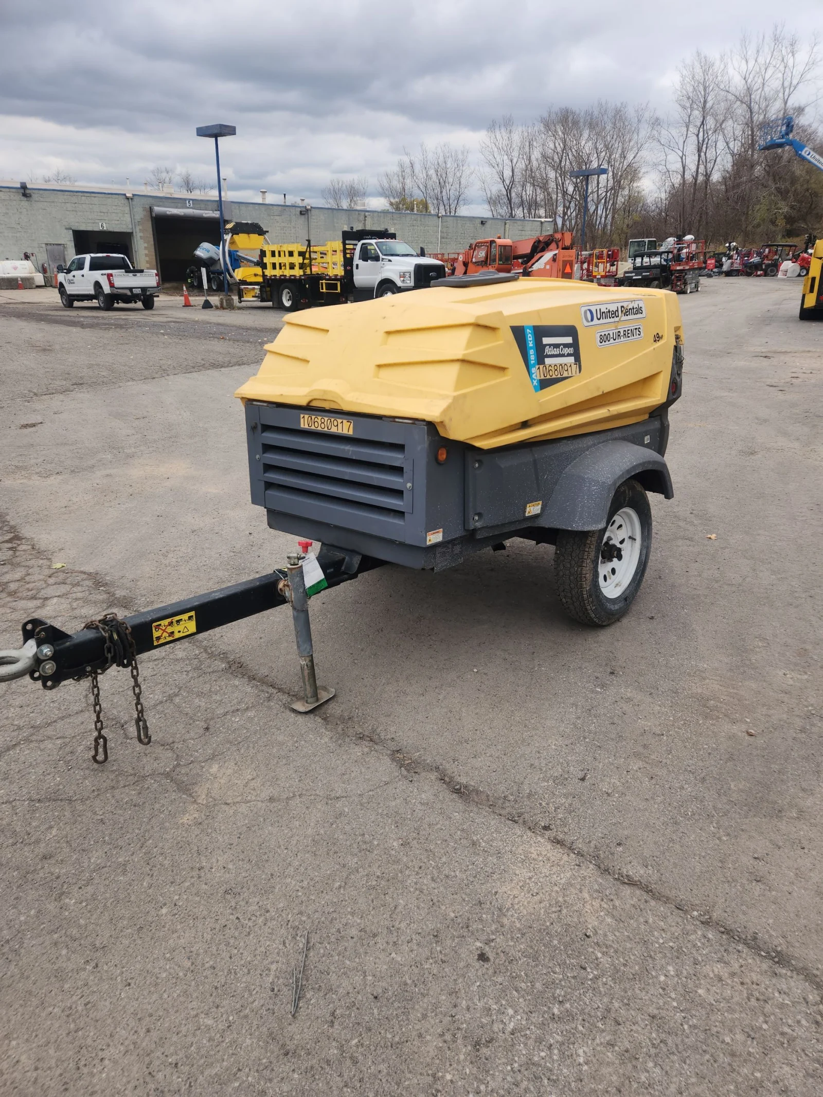 2017 Atlas Copco XAS185KD7 T4F