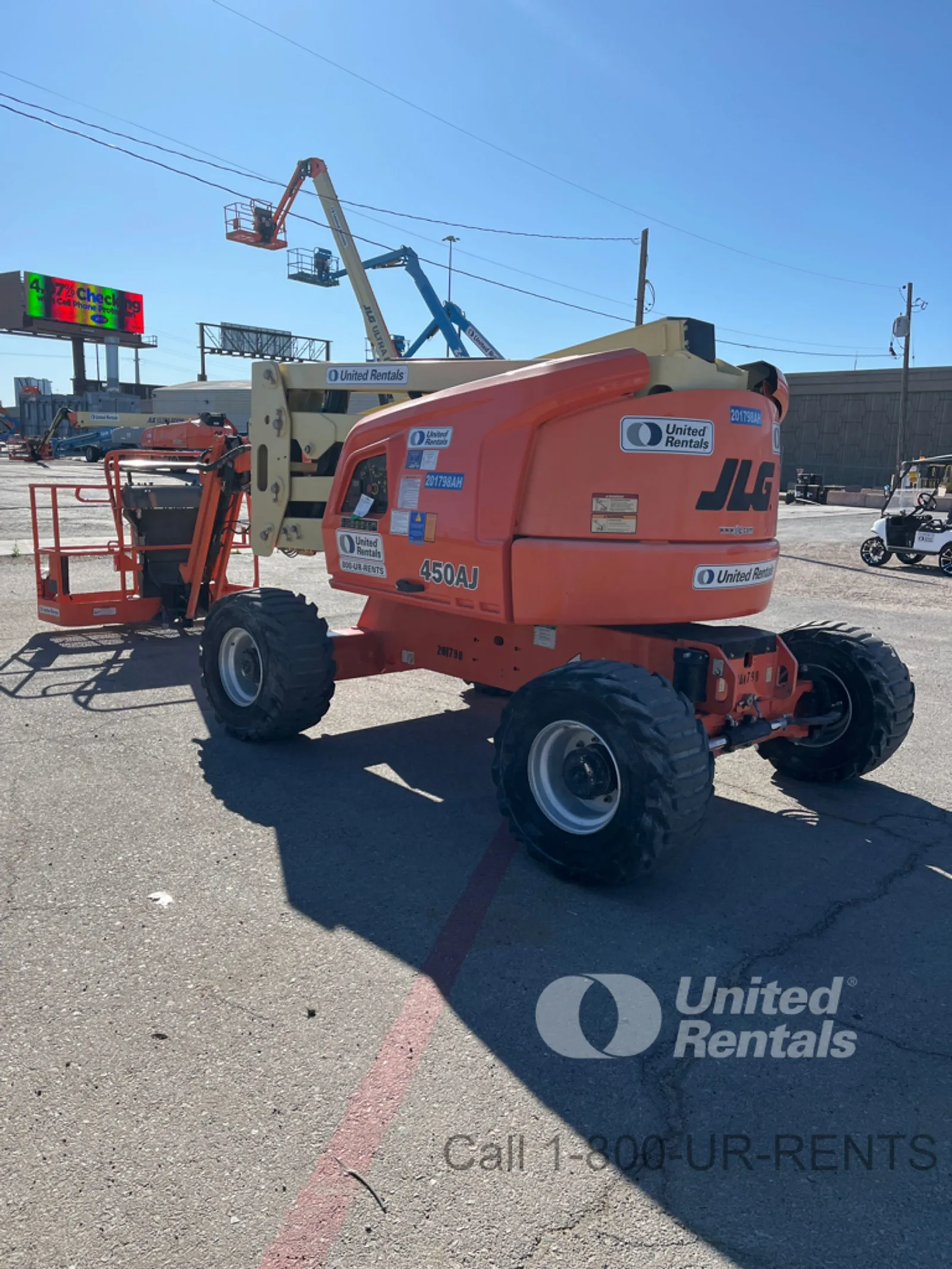 2018 JLG 450AJ Articulating