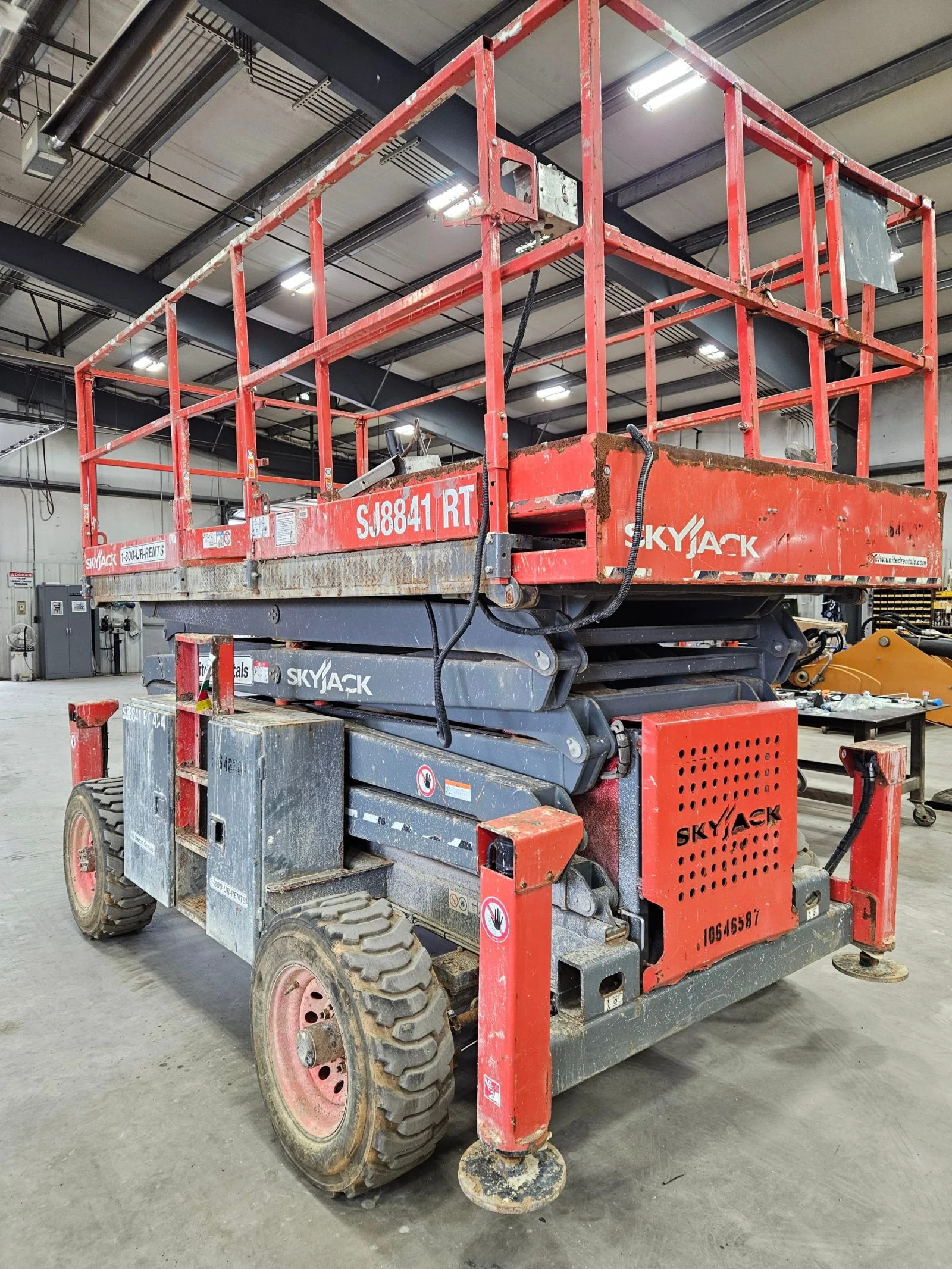 2017 Skyjack SJ8841RT Rough Terrain