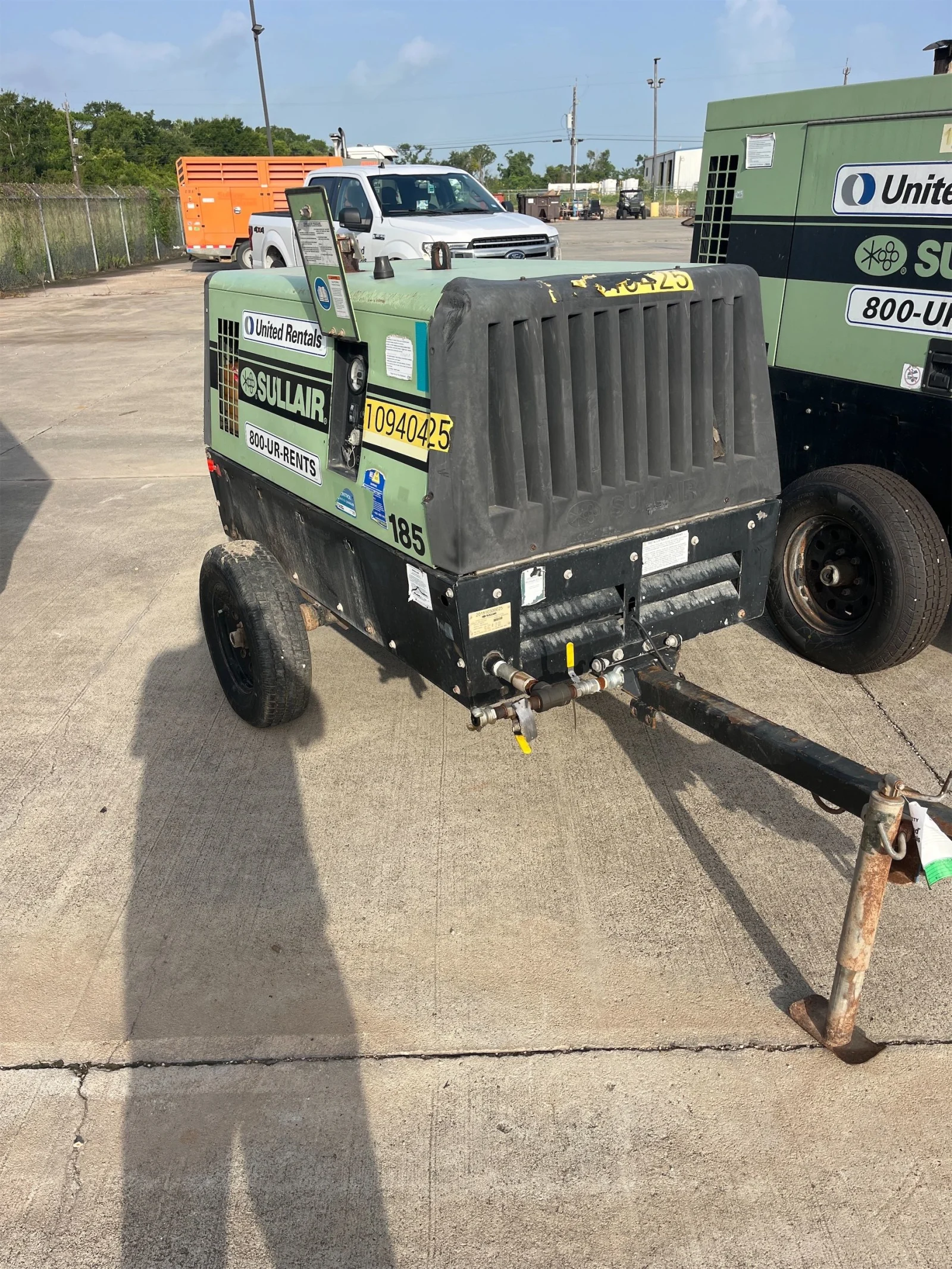 2019 Sullair 185DPQ-KU-T3