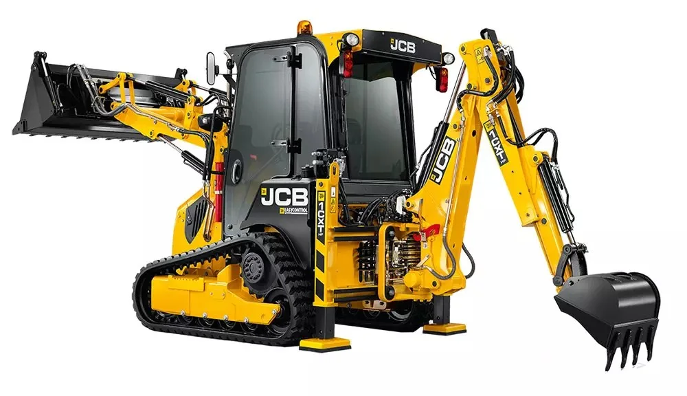 JCB Backhoe - front view