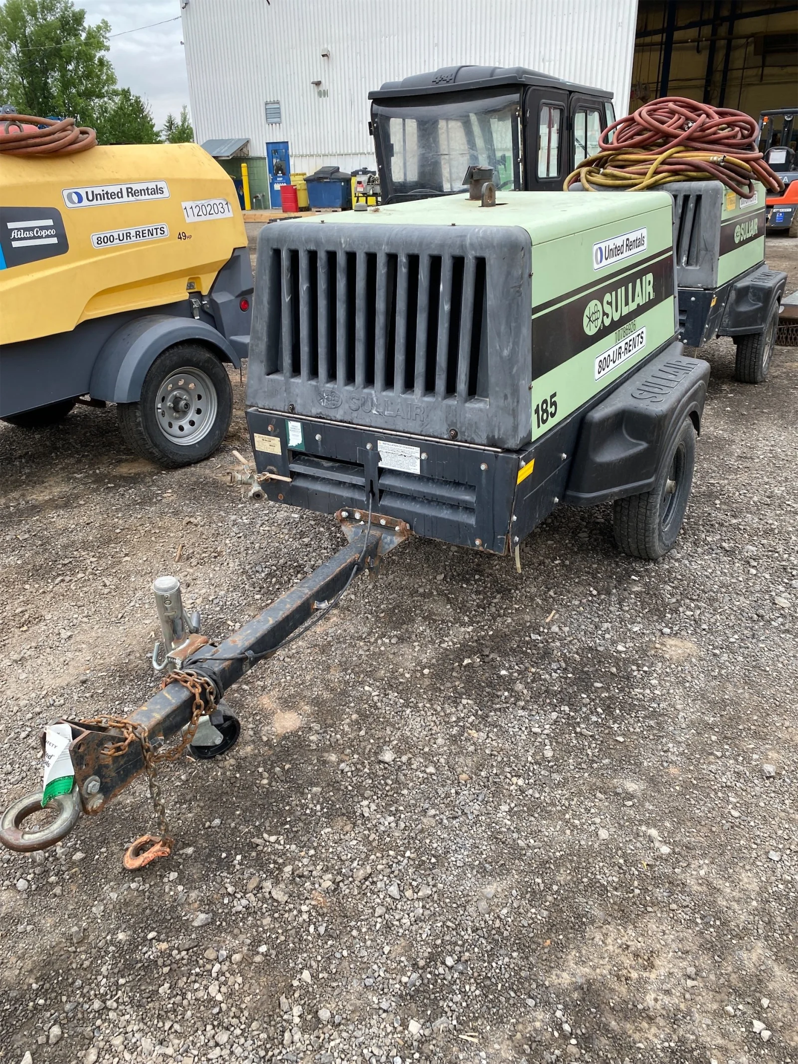 2018 Sullair 185DPQ-KU-T3
