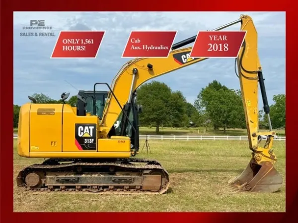 2018 Caterpillar 313FL
