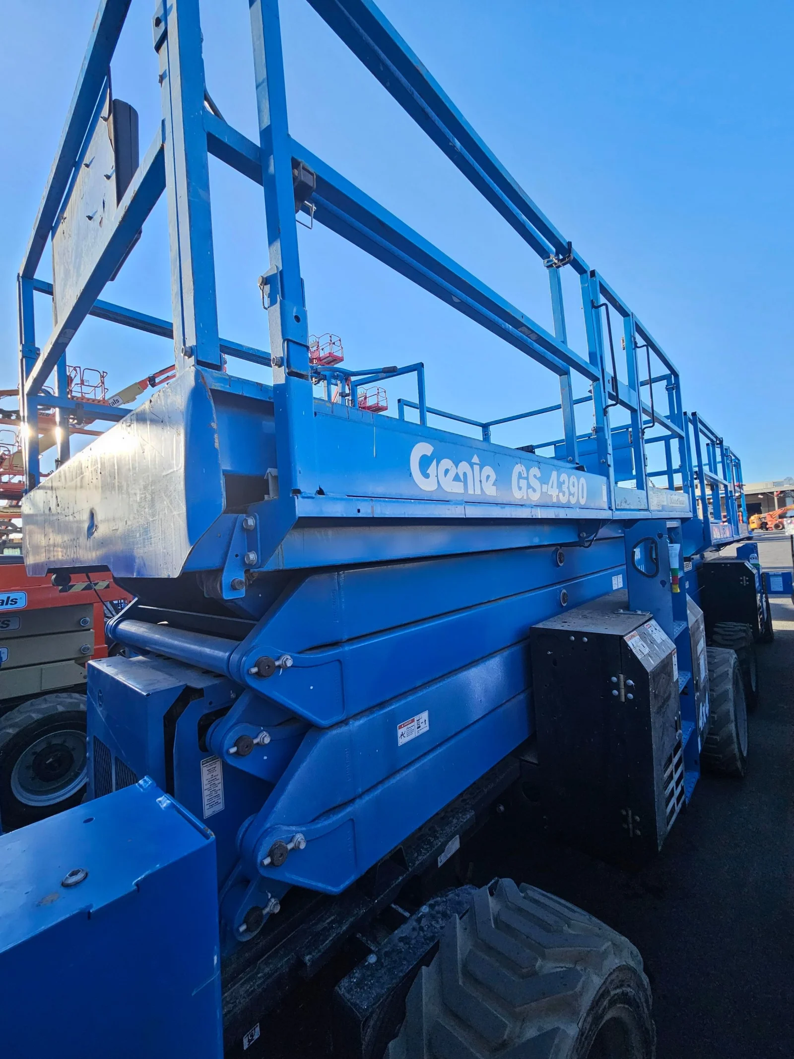 2019 Genie GS-4390 RT Rough Terrain