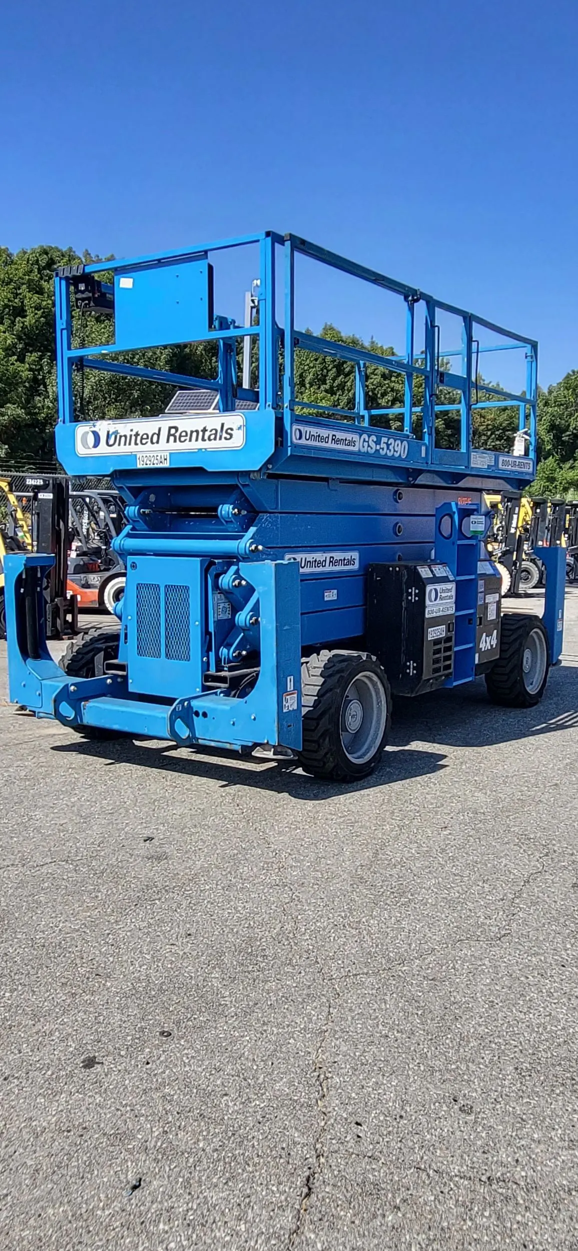 2017 Genie GS-5390 RT Rough Terrain