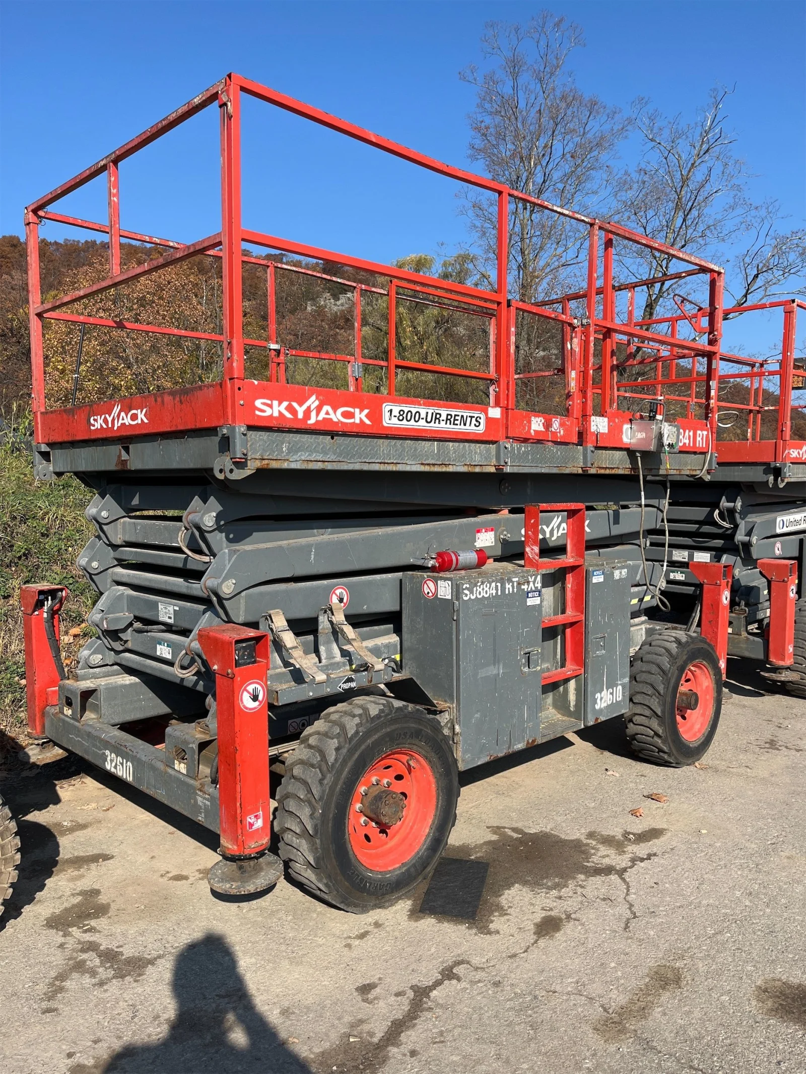2016 Skyjack SJ8841RT Rough Terrain