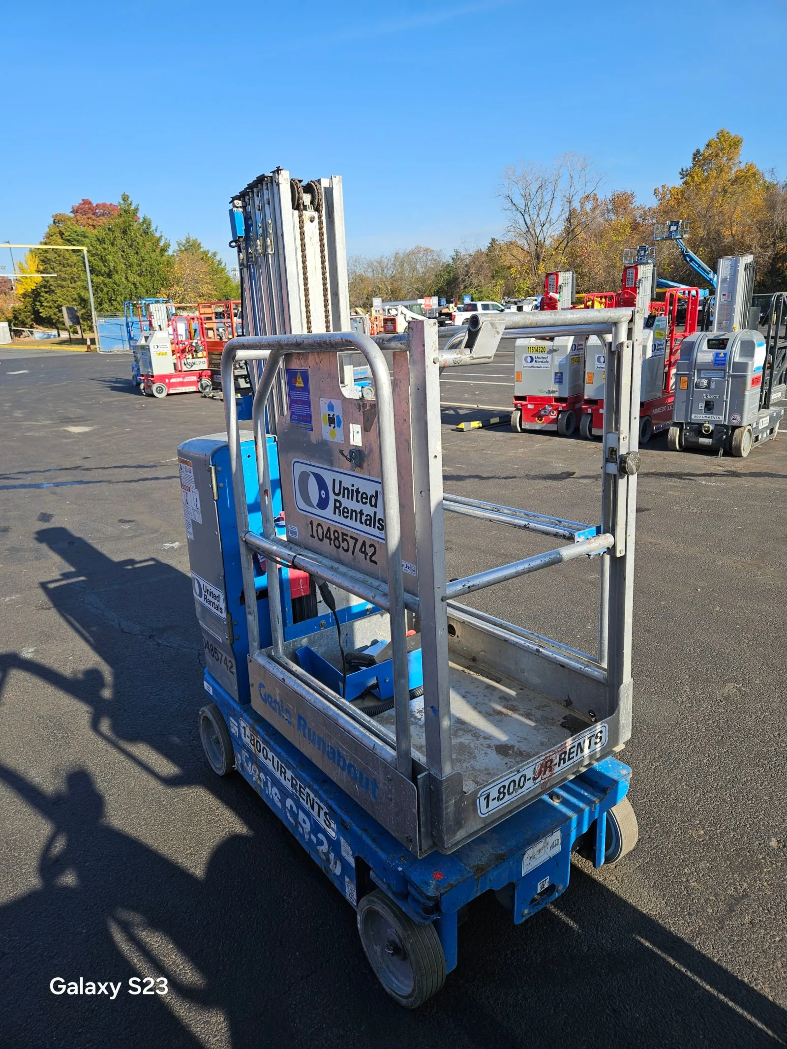 2016 Genie GR-20 Self-Propelled One-Person