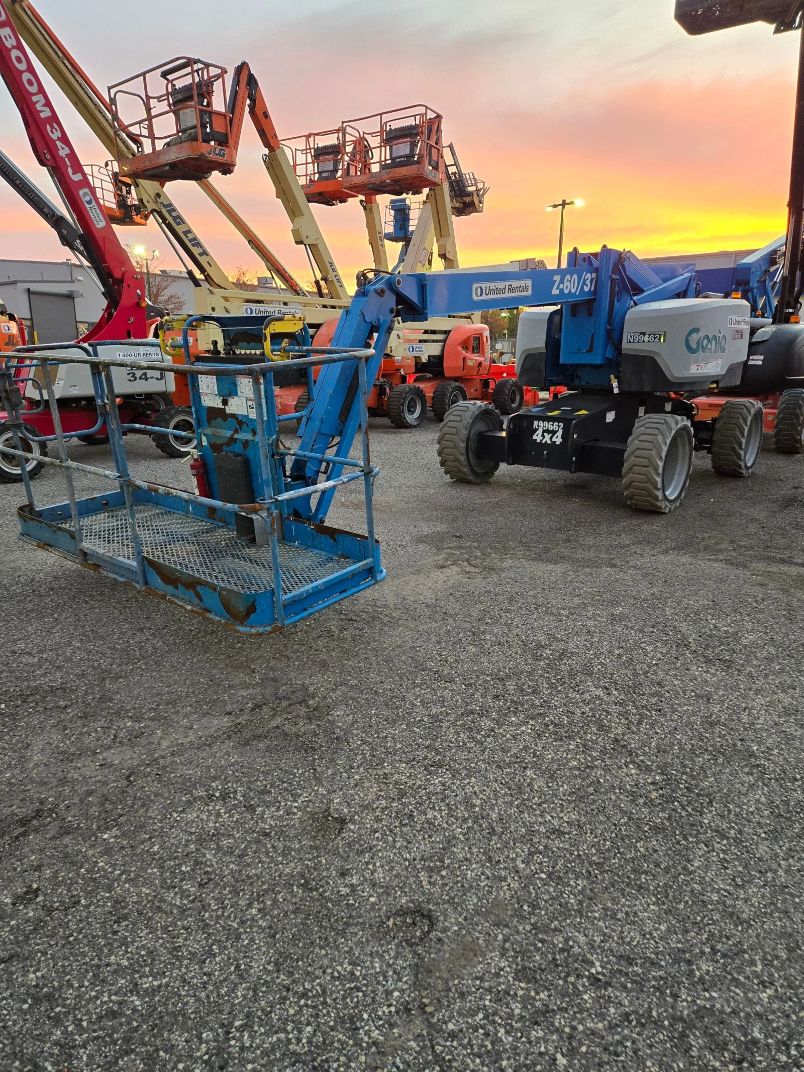2017 Genie Z-60/37FE Articulating