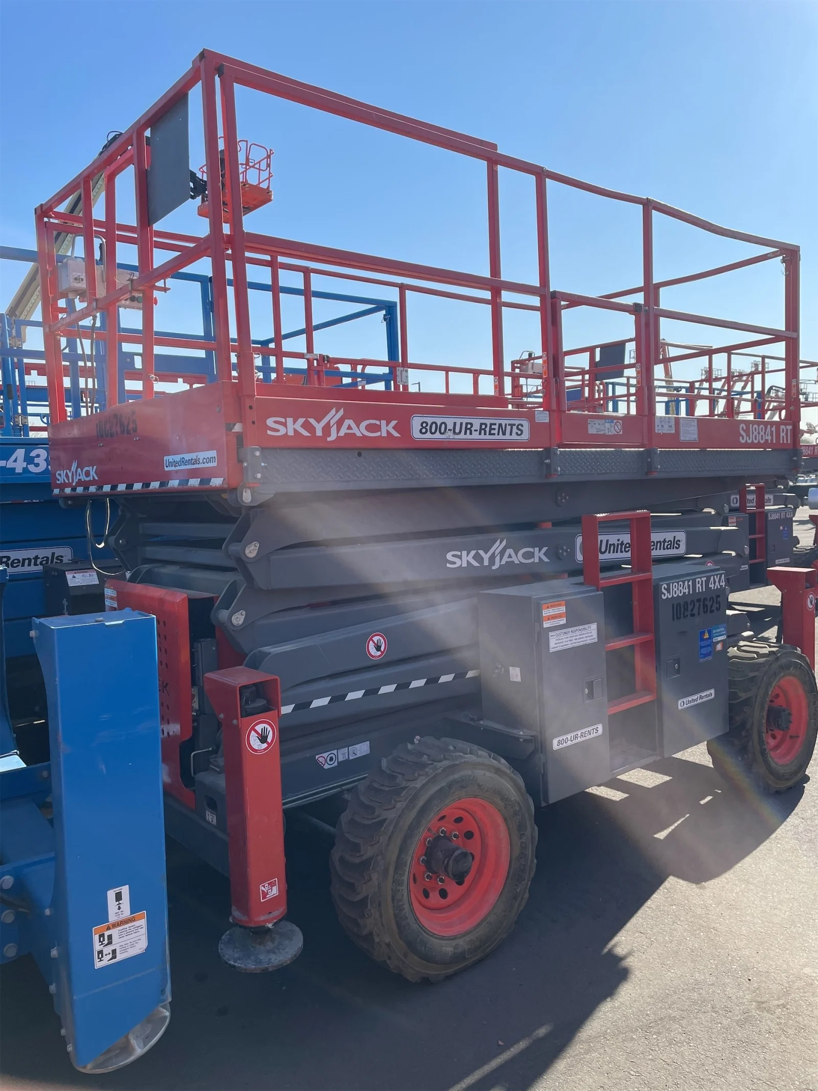 2018 Skyjack SJ8841RT Rough Terrain